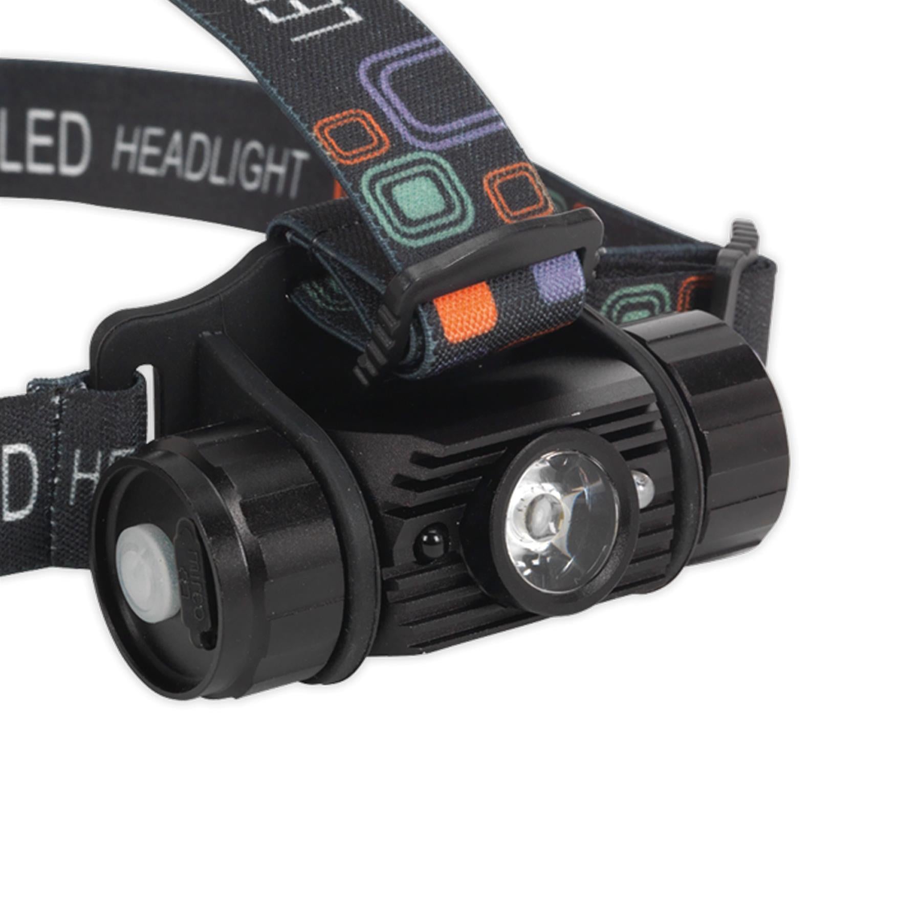 Sealey Rechargeable Head Torch 5W CREE XPG LED Auto-Sensor