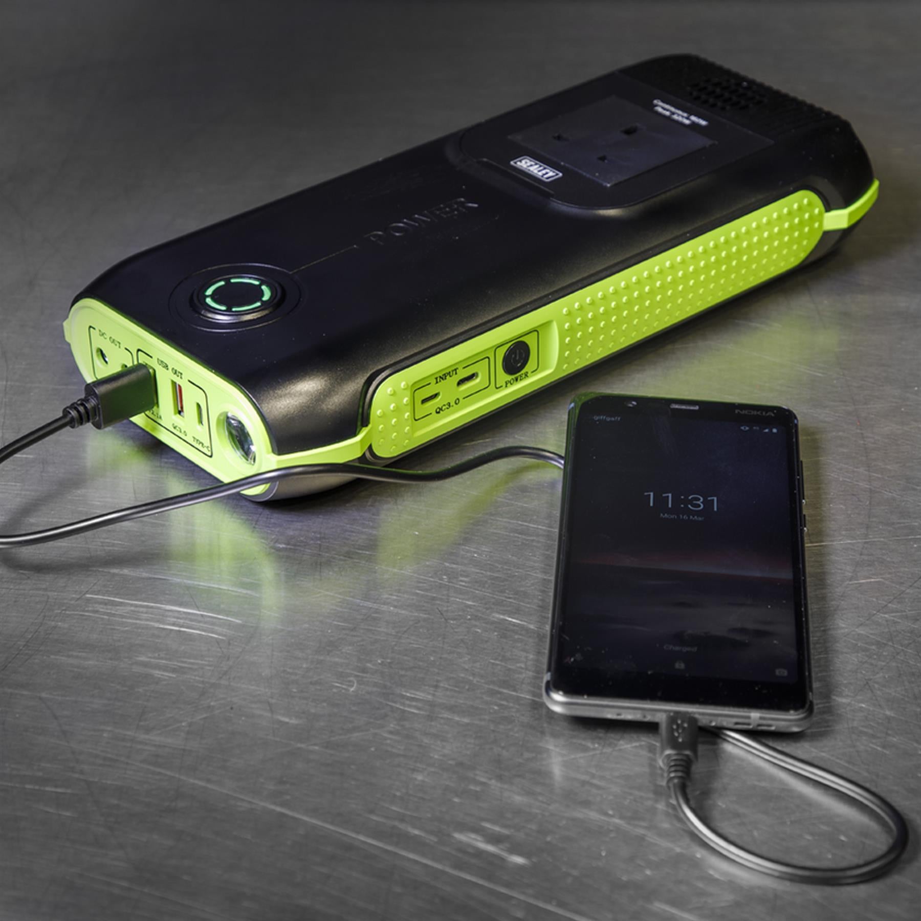 Sealey Power Pack 160W AC 31200mAh Capacity - Lithium