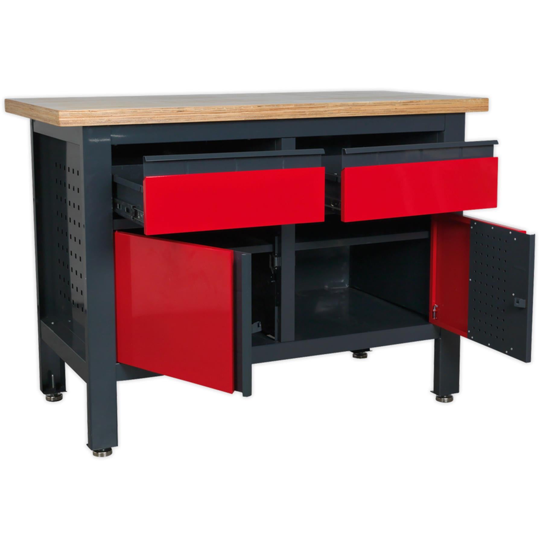 Sealey Workstation with 2 Drawers & 2 Cupboards