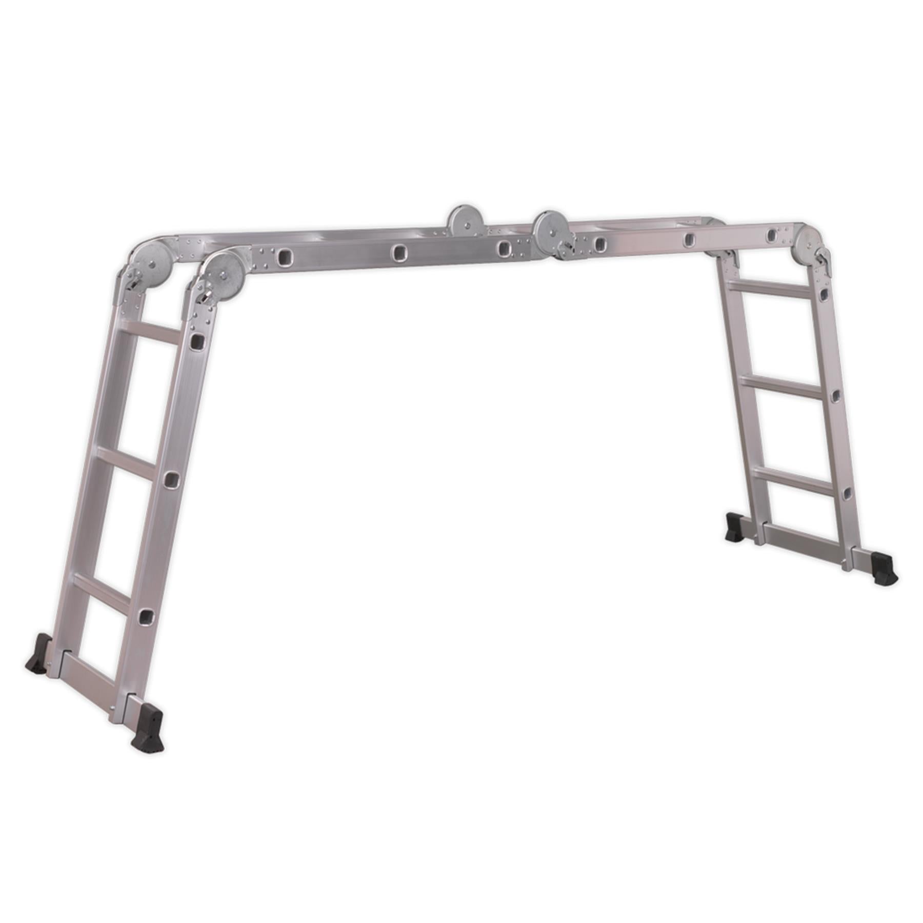Sealey Aluminium Folding Platform Ladder 4-Way EN 131