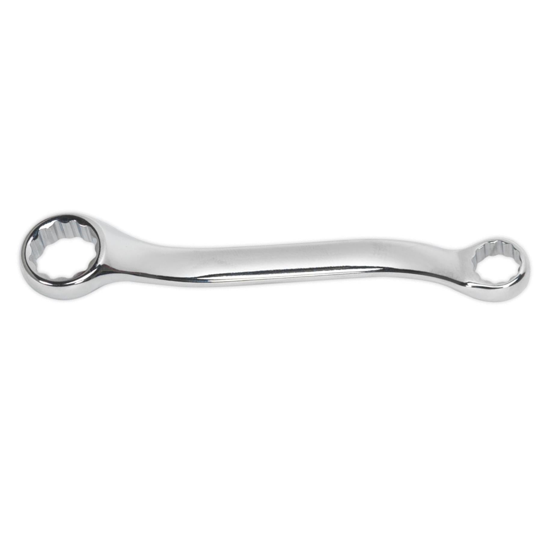 Sealey Double End Ring Spanner Offset Stubby 10 x 13mm