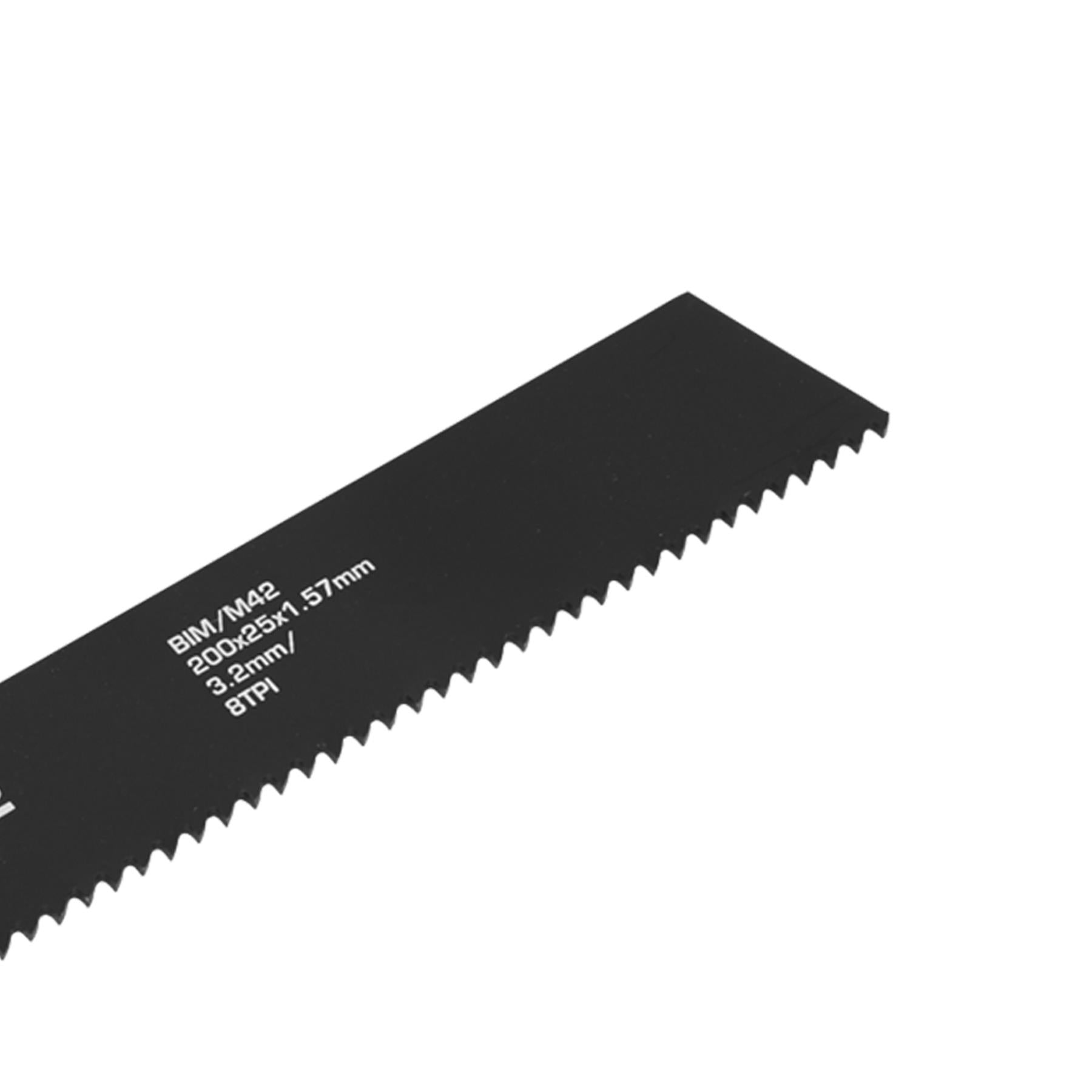 Sealey Pipe Saw Blade 200 x 25 x 1.7mm 8tpi - Pack of 5