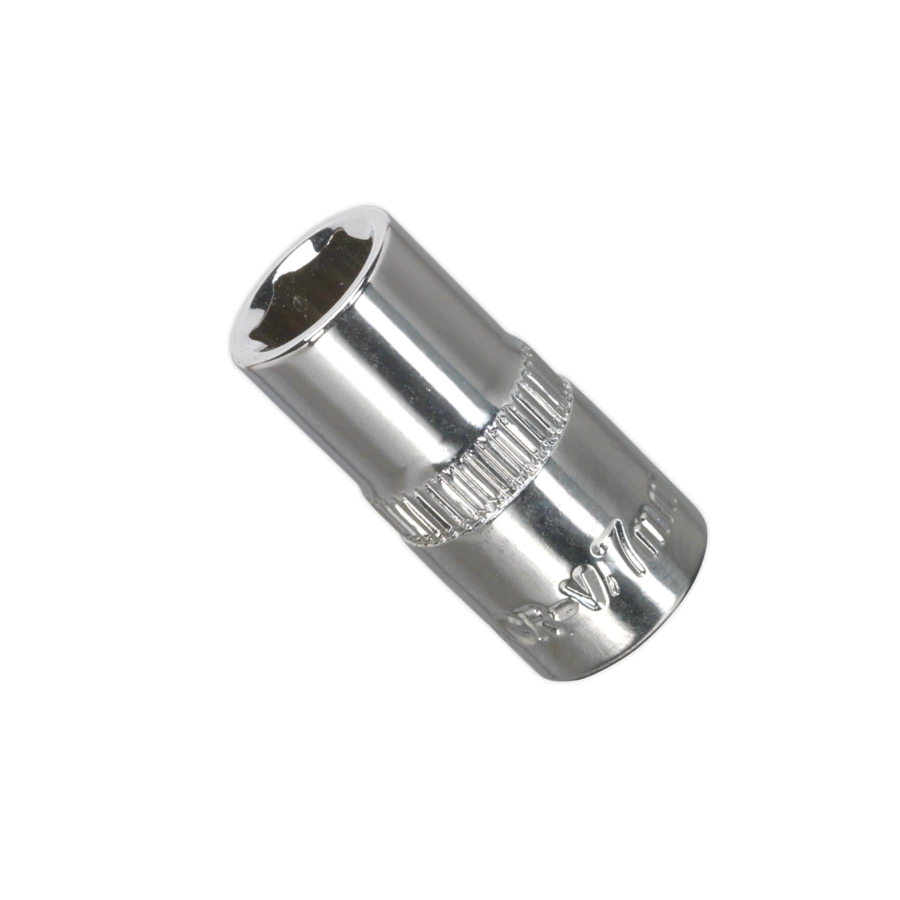 Sealey WallDrive Socket 7mm 1/4"Sq Drive Fully Polished