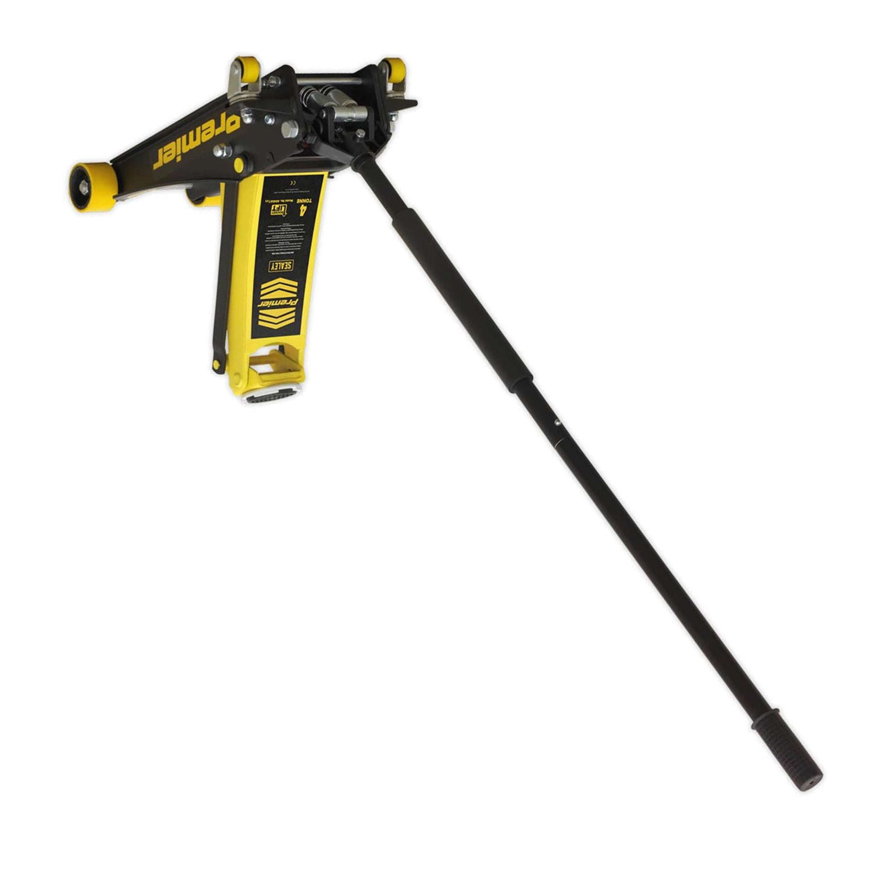 Sealey Trolley Jack 4tonne Rocket Lift Yellow Garage Workshop DIY