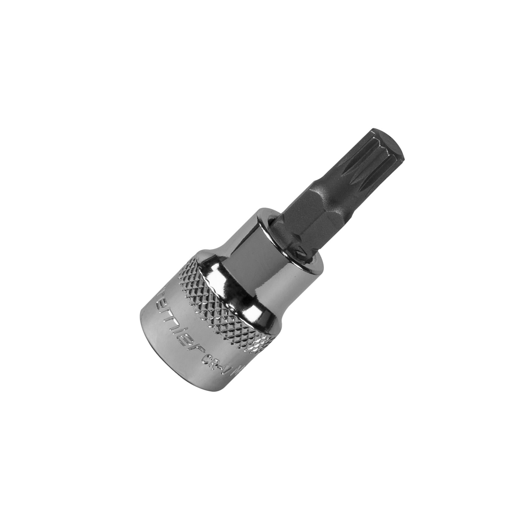 Sealey Spline Socket Bit M9 3/8"Sq Drive Forged Chrome Vanadium Steel