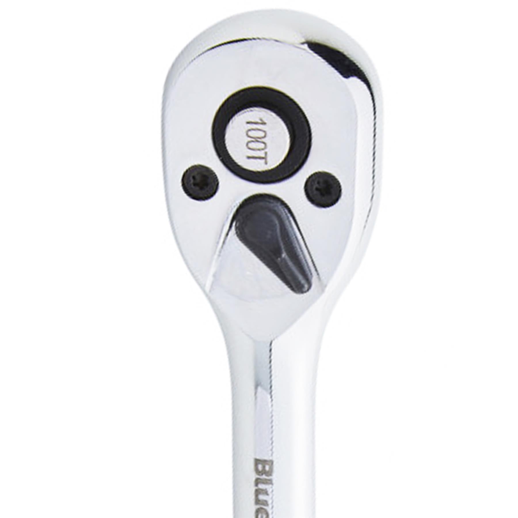 BlueSpot Ratchet Socket Wrench 3/8" 100 Teeth Tool Mechanic Garage Reversible