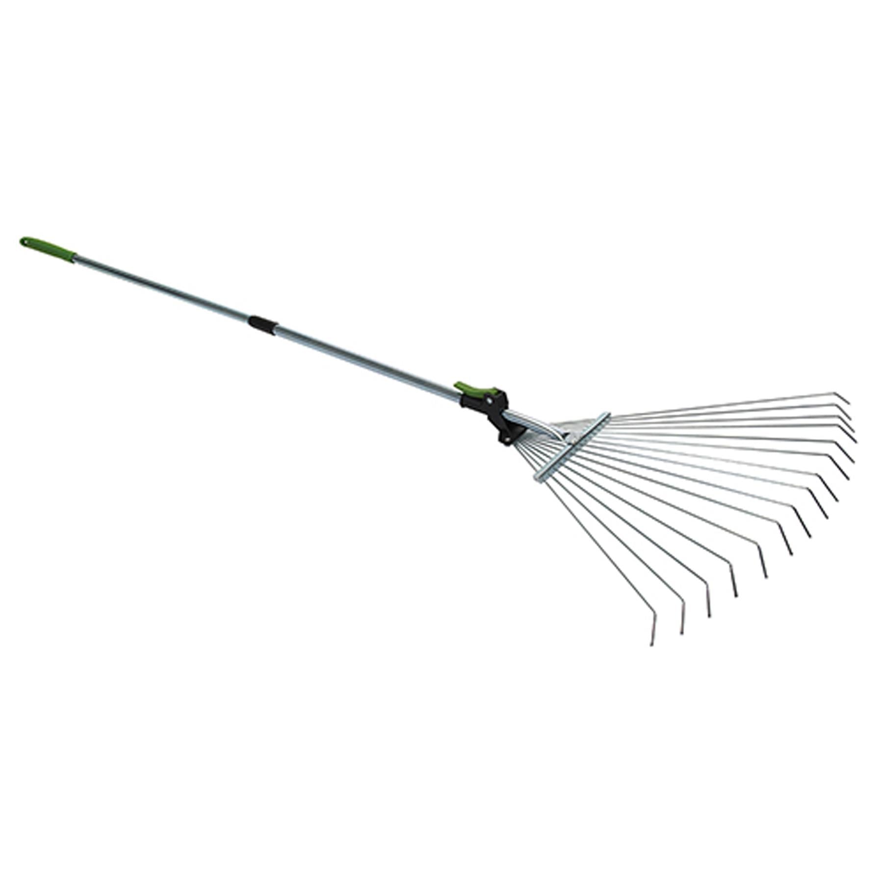 Telescopic Rake 800 - 1500mm Cleaning Leaf Leaves Grass Gardening Gardening Tool