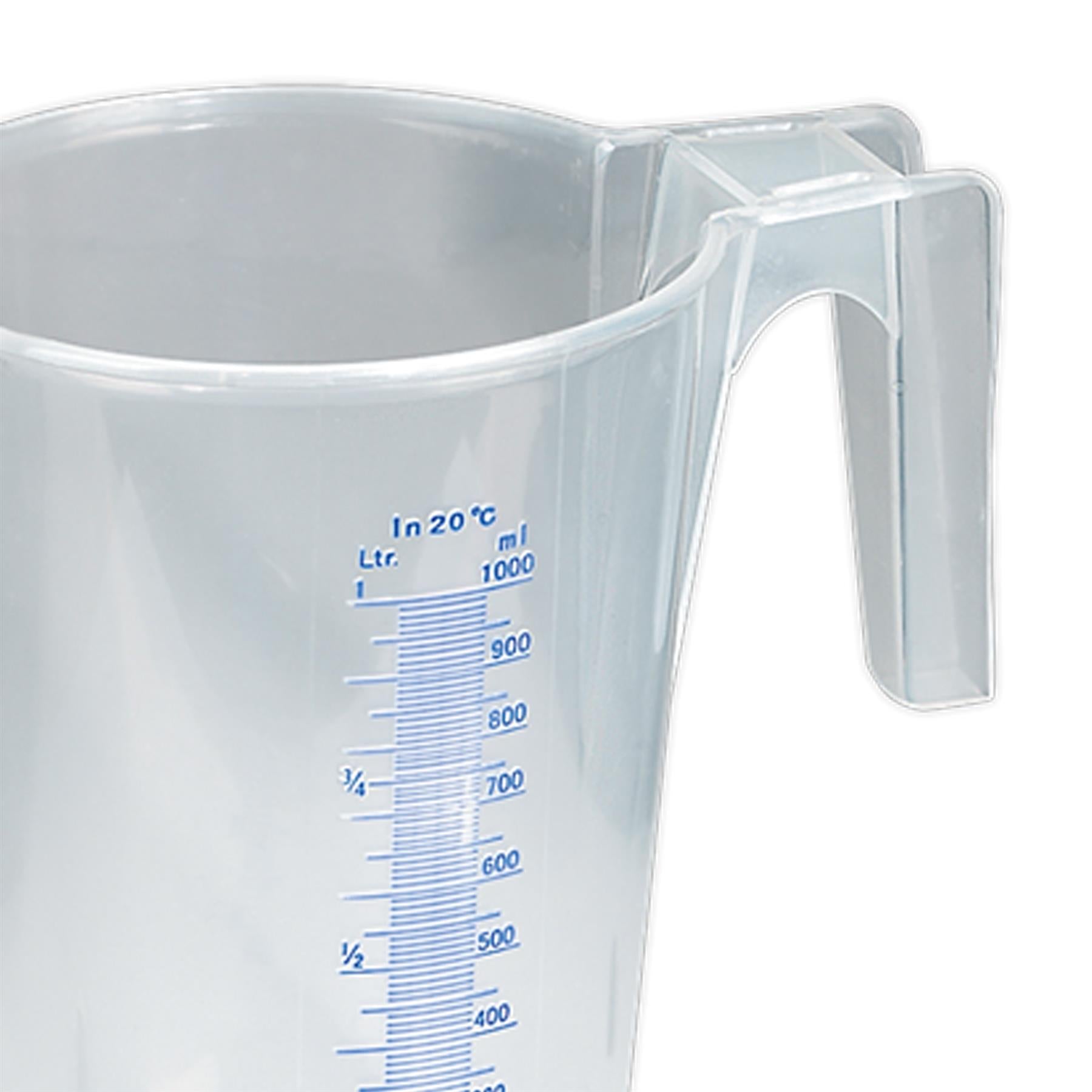 Sealey Measuring Jug Translucent 1L