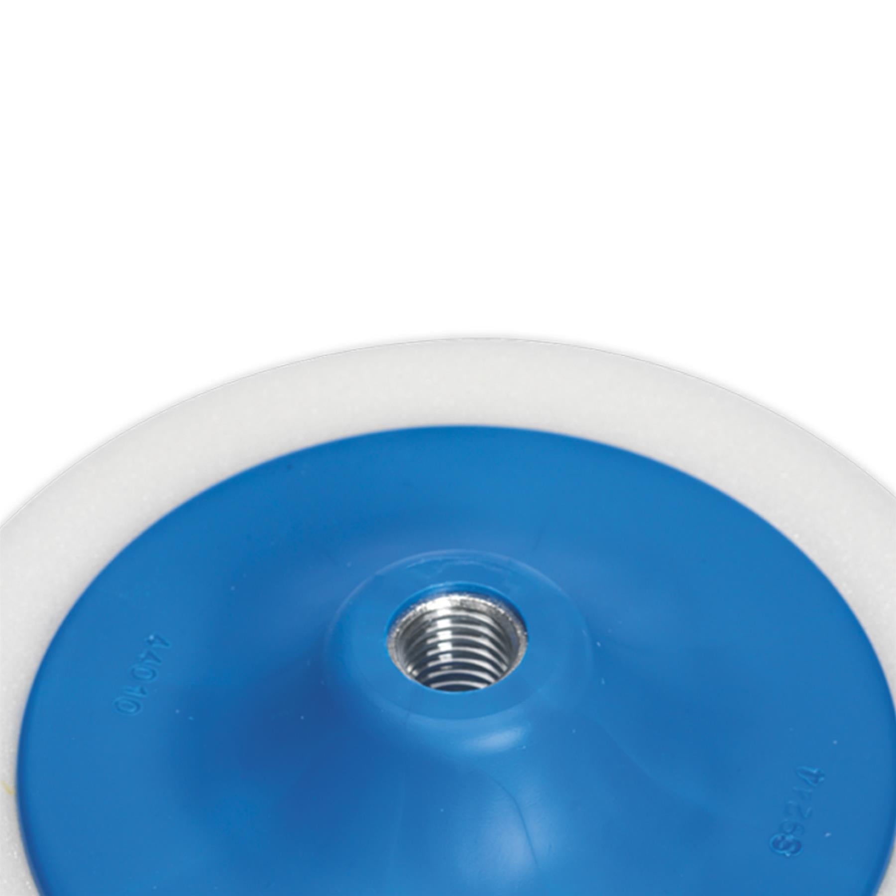 Sealey Buffing & Polishing Foam Head 150 x 50mm 5/8"UNC White/Dense