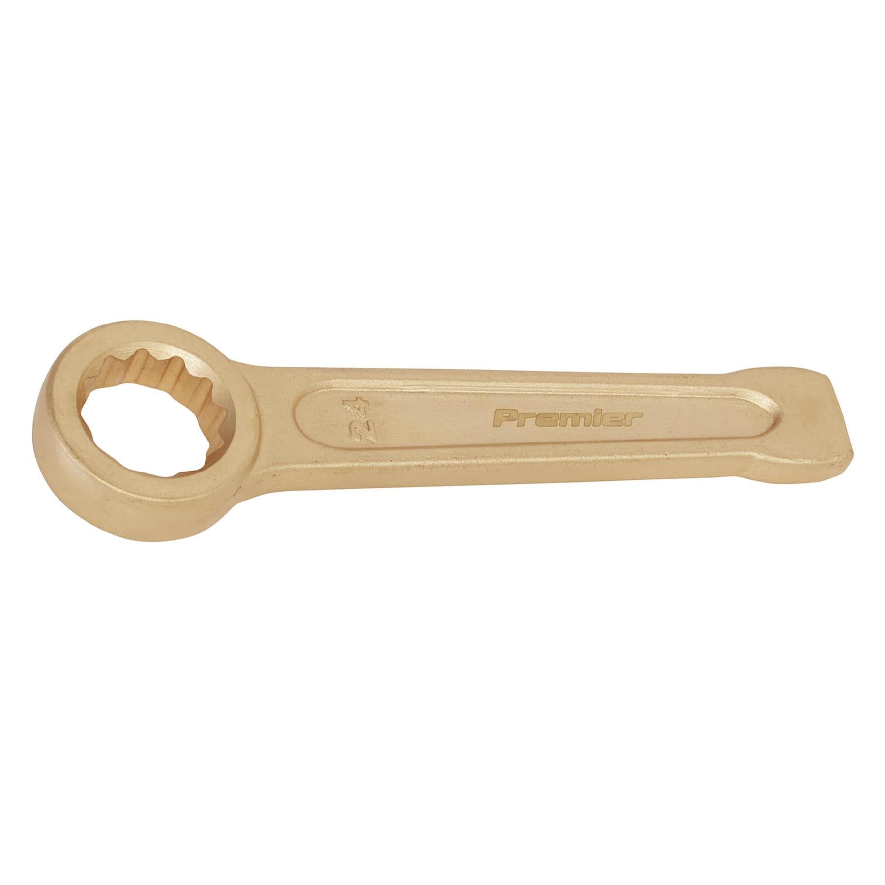 Sealey Slogging Spanner Ring End 24mm - Non-Sparking