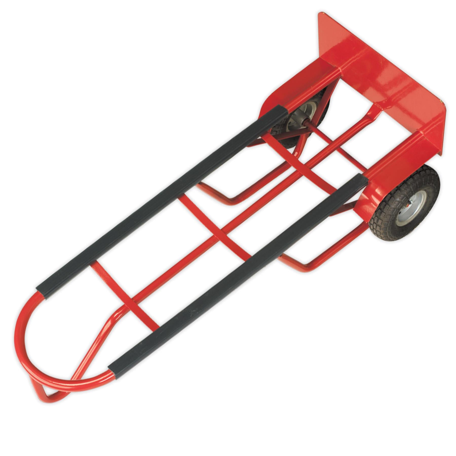 Sealey Sack Truck with Pneumatic Tyres 300kg Capacity