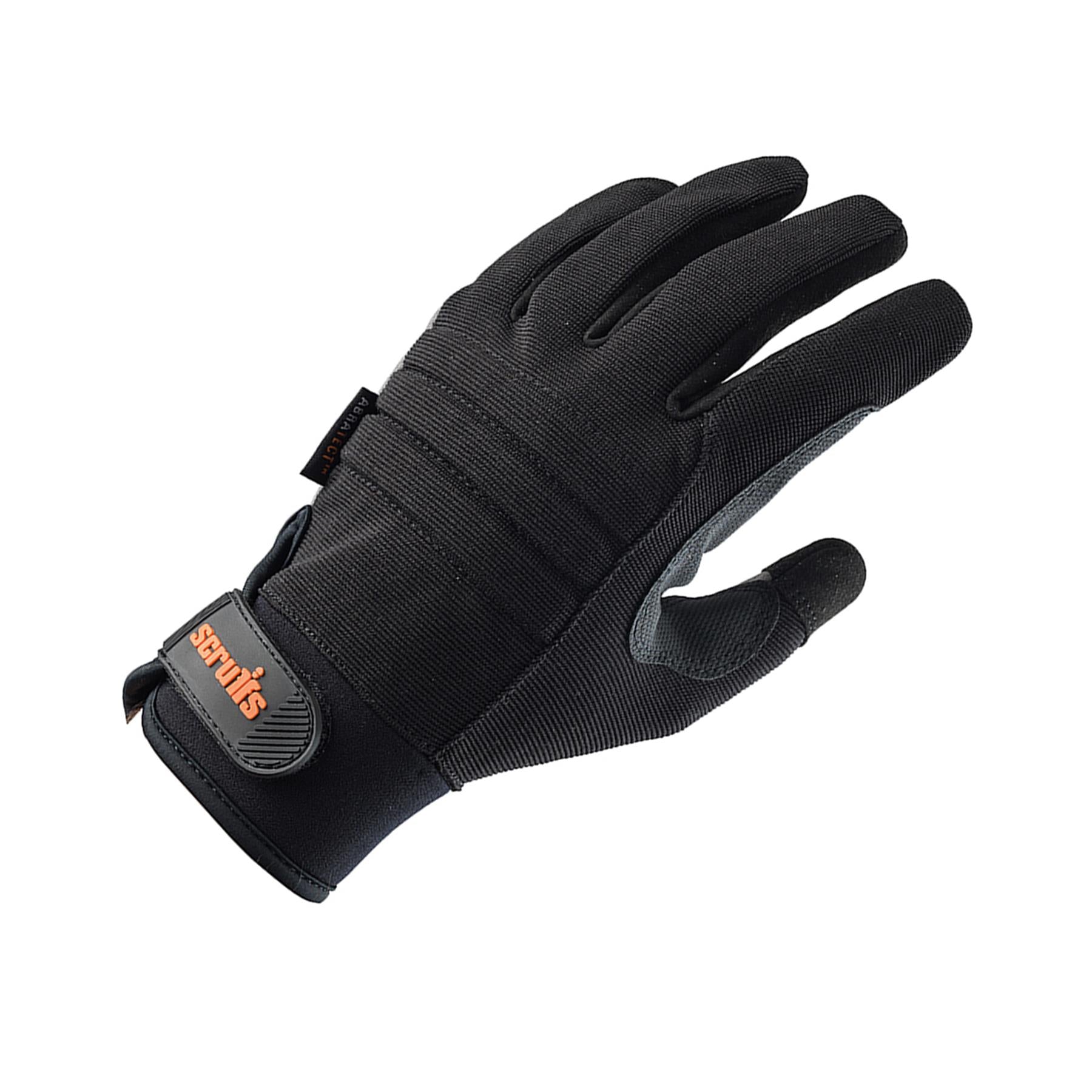 Men's Scruffs Trade Work Safety Gloves Padded Reflective Work Gloves