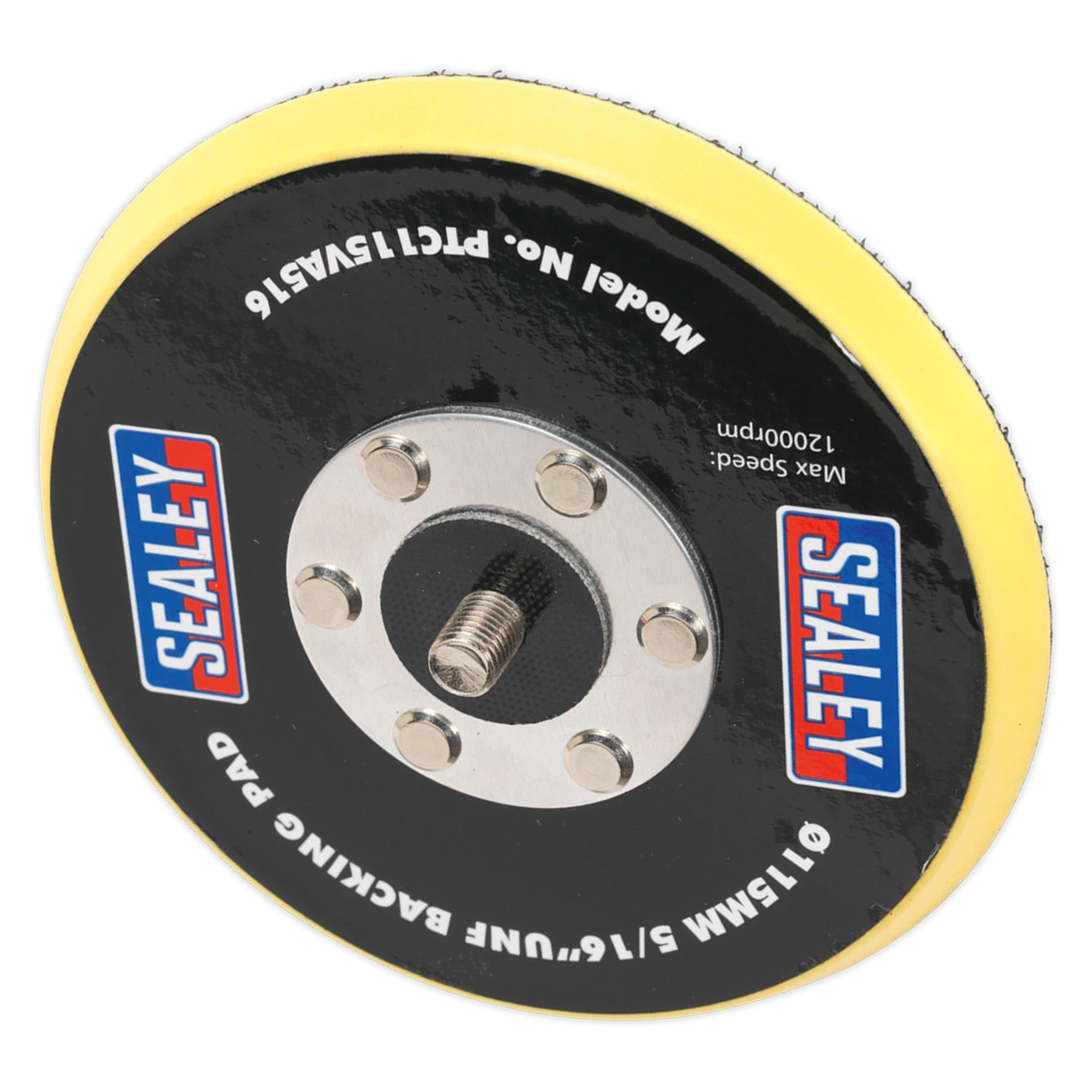 Sealey Hook-and-Loop Backing Pad 115mm 5/16"UNF