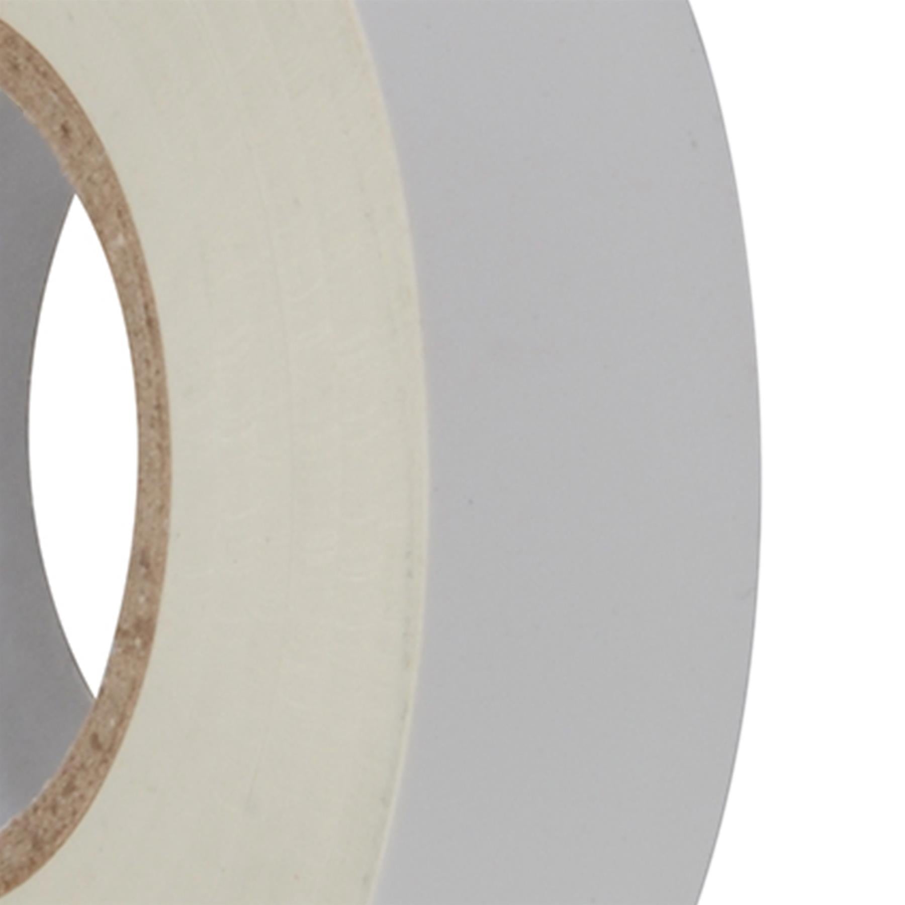 1 x PVC Insulation Electrical Tape Flame Retardent White
