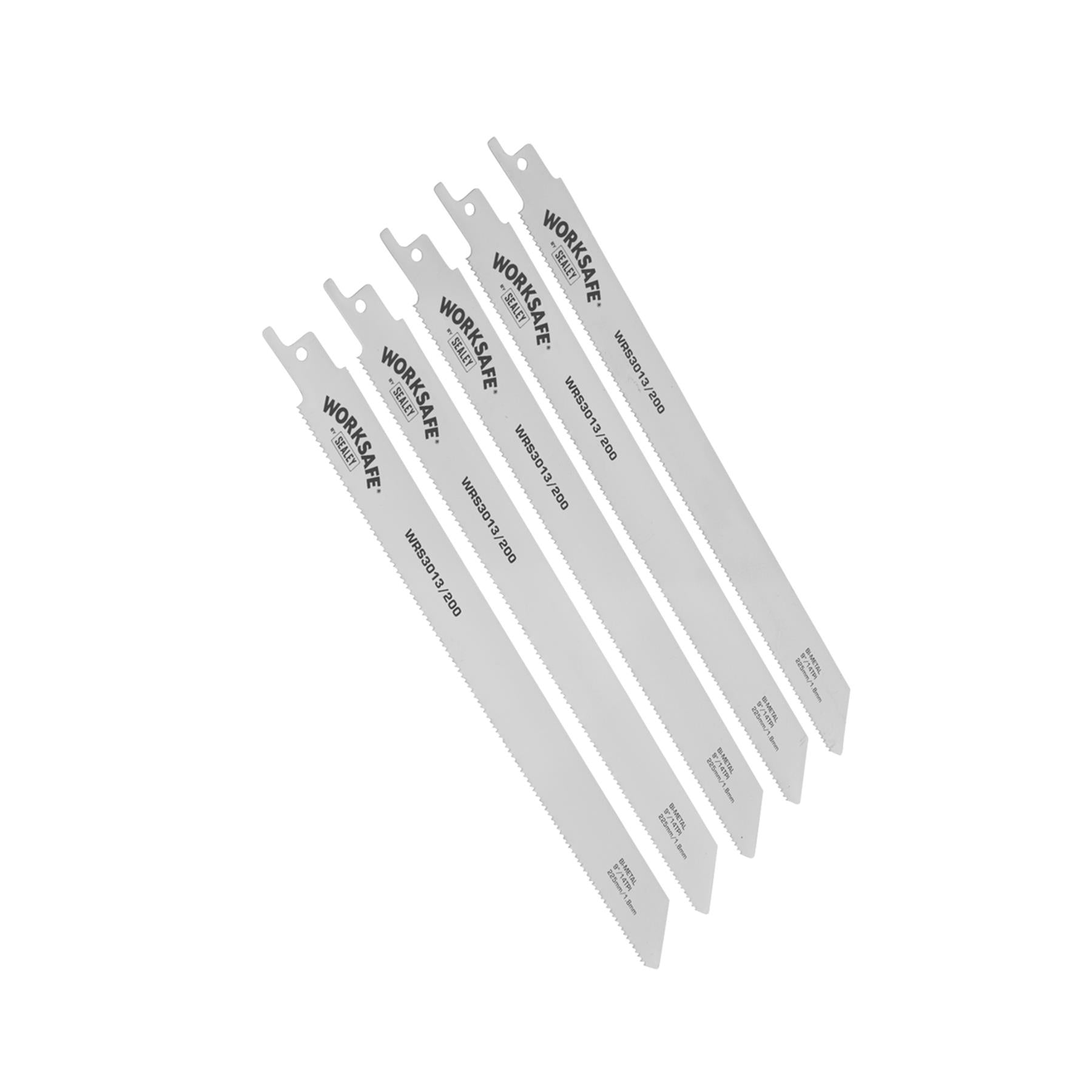 Sealey Reciprocating Saw Blade 225mm 14tpi - Pack of 5