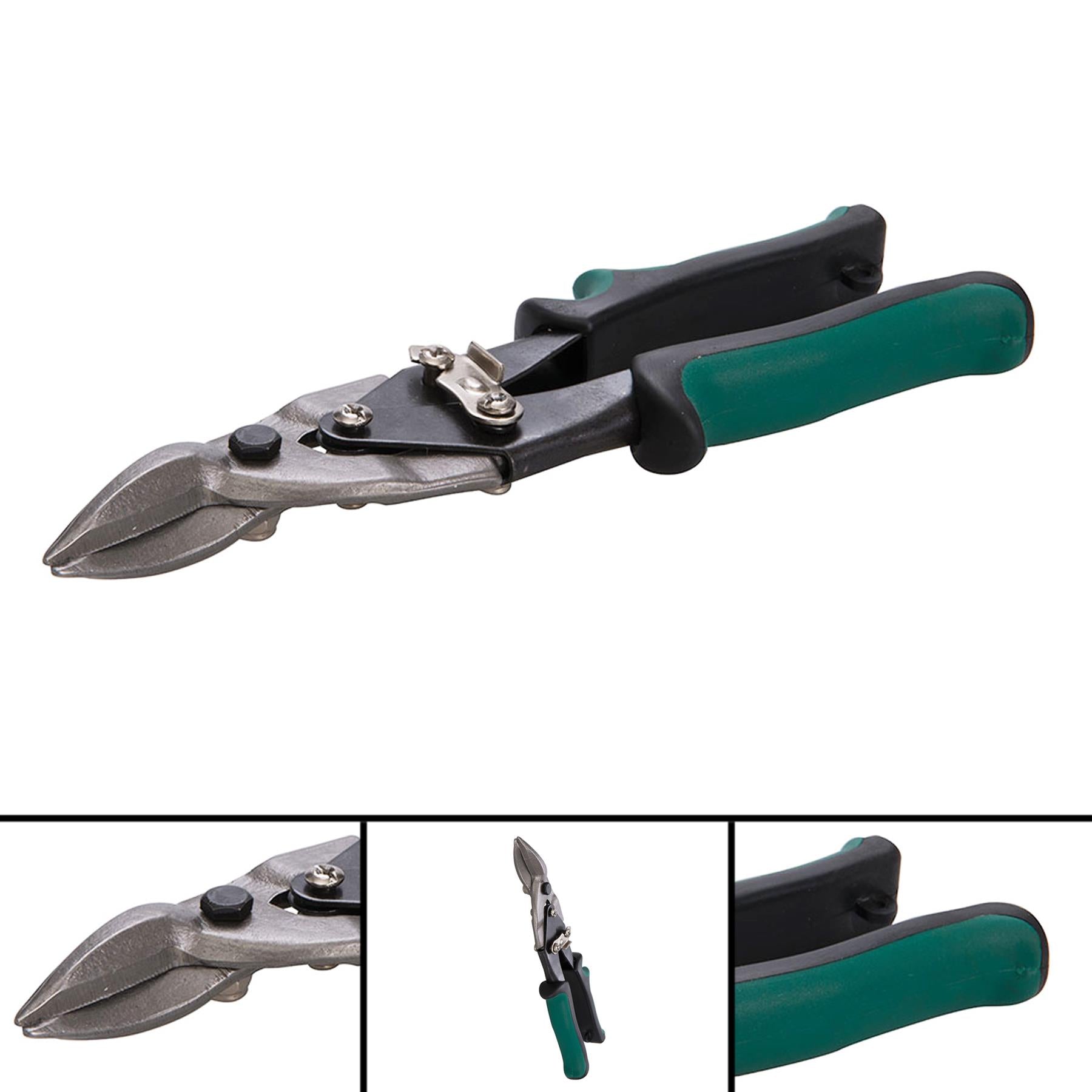 Aviation Tin Snips Right-Hand Cut Drop-Forged High Carbon Tool Steel