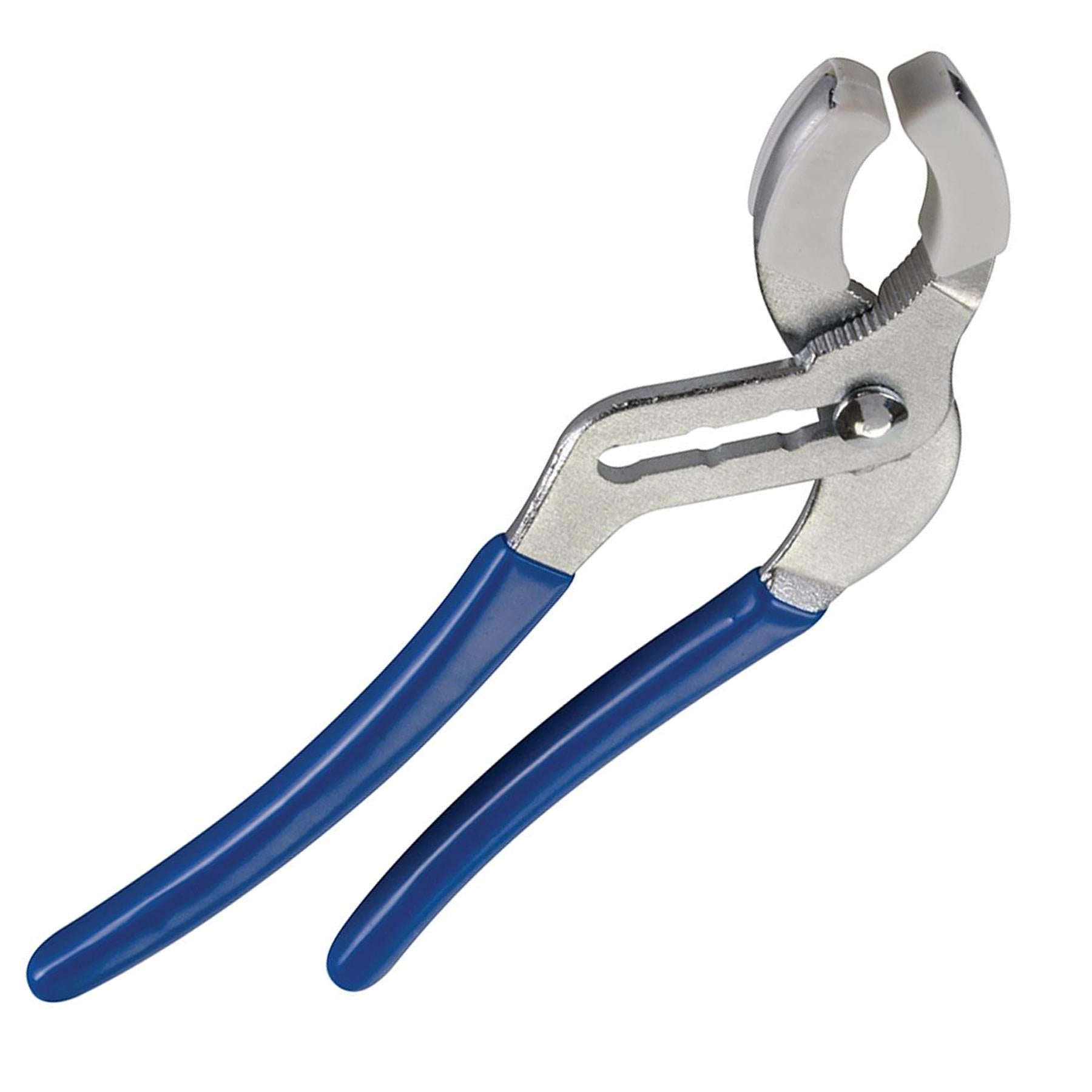 Wide Jaw Plumbing Pliers - 250mm - Jaw 85mm With Pair Of Removable Soft Jaws