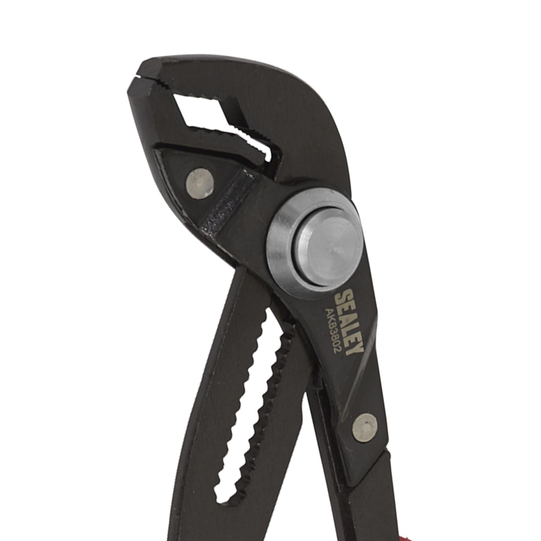 Sealey Quick Release Water Pump Pliers 250mm Premier Hand Tools