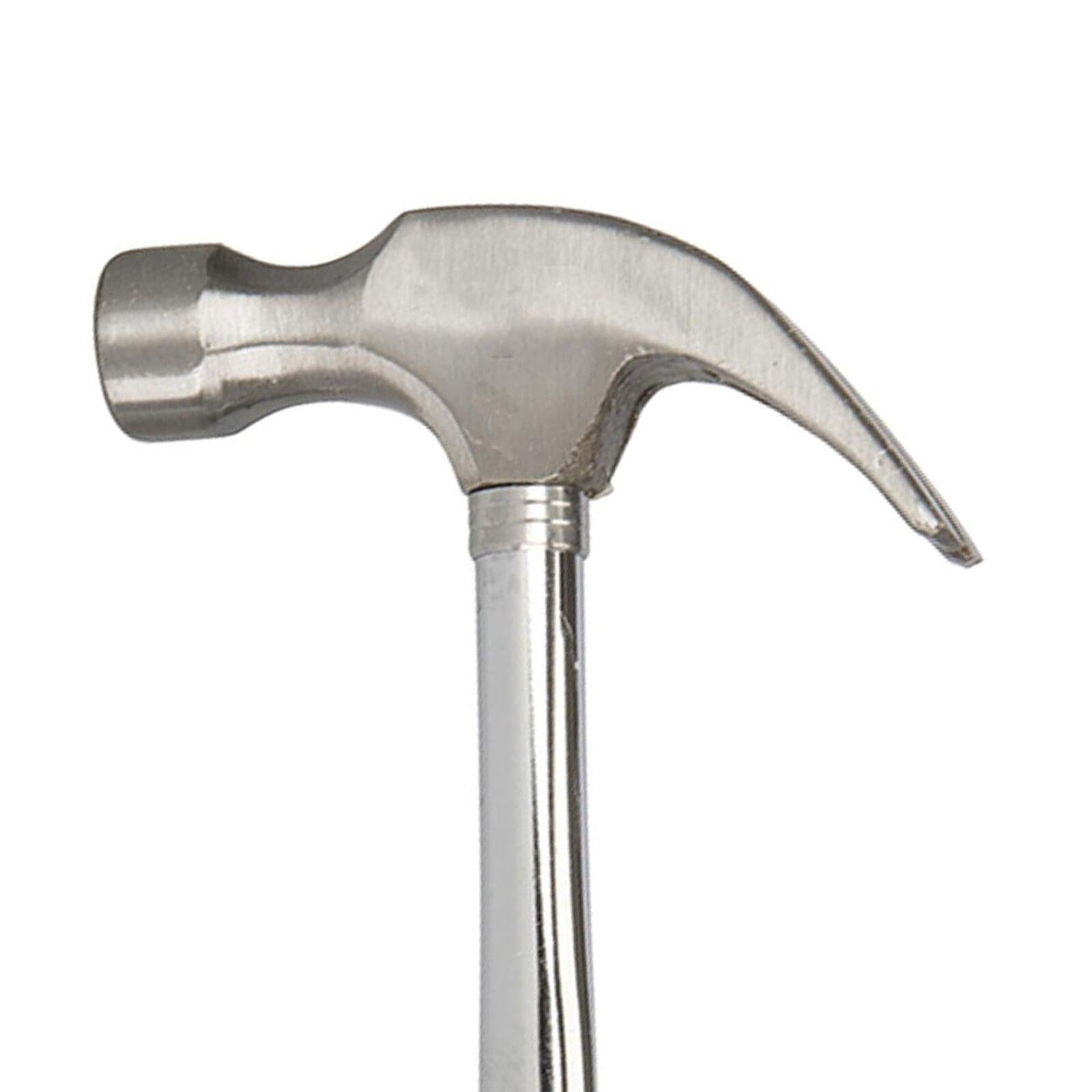 Heavy Duty Tubular Shaft Claw Hammer 8Oz (227G) High Grip Woodwork Workshop DIY