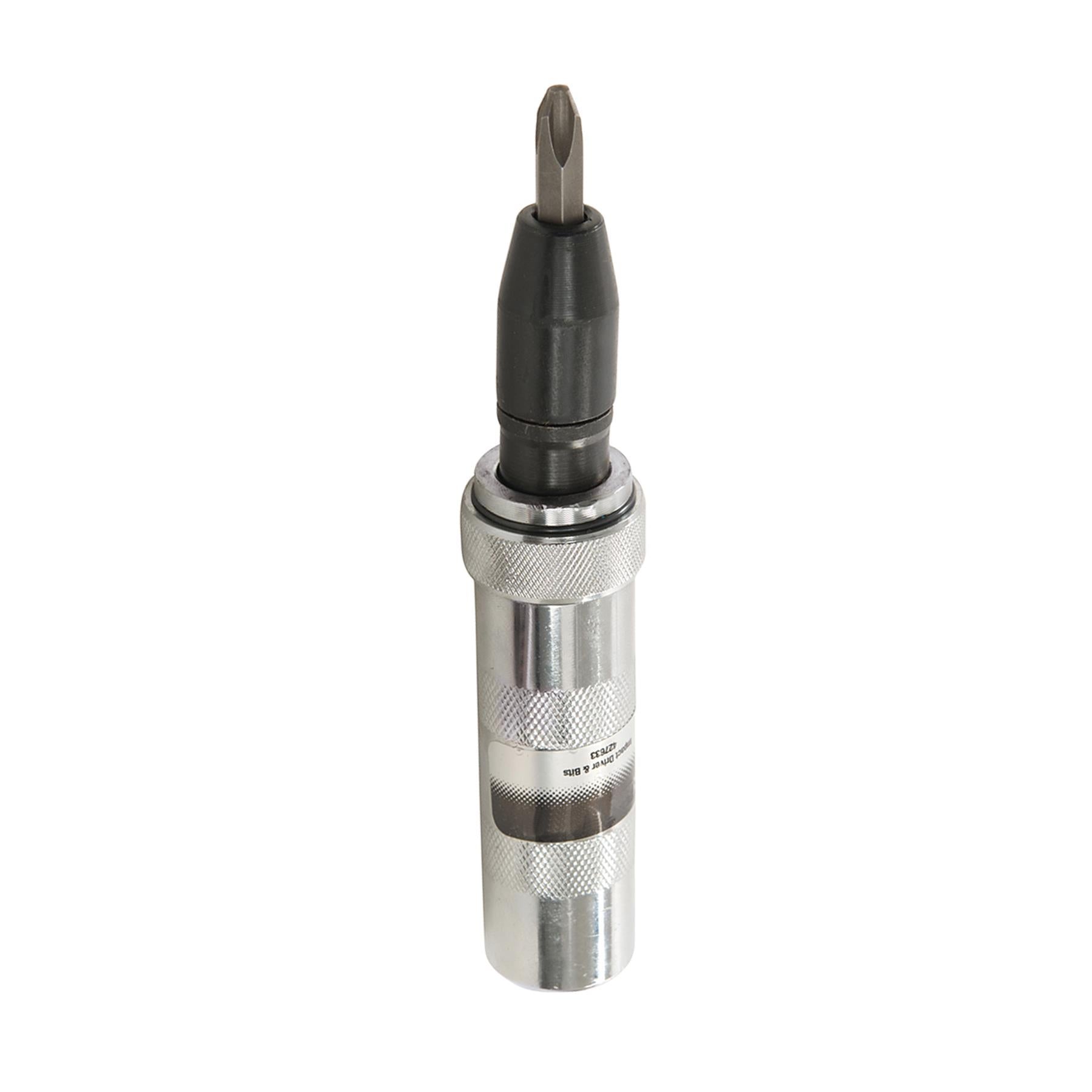 Reversible Impact Screwdriver & Driver Bits Slotted Crosshead Length170mm