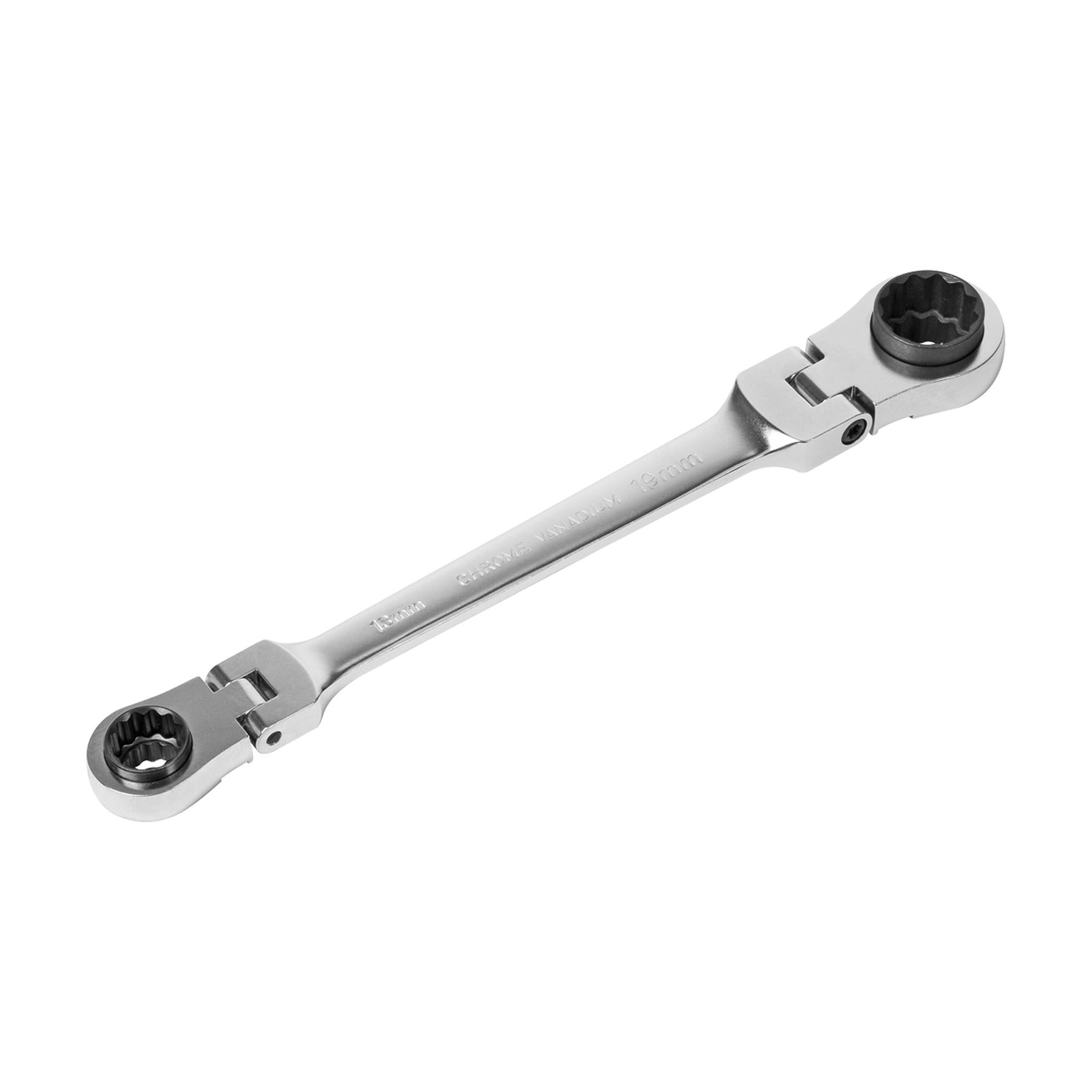 Sealey Ratchet Ring Spanner 4-in-1 Flexi-Head Reversible Metric Platinum Series