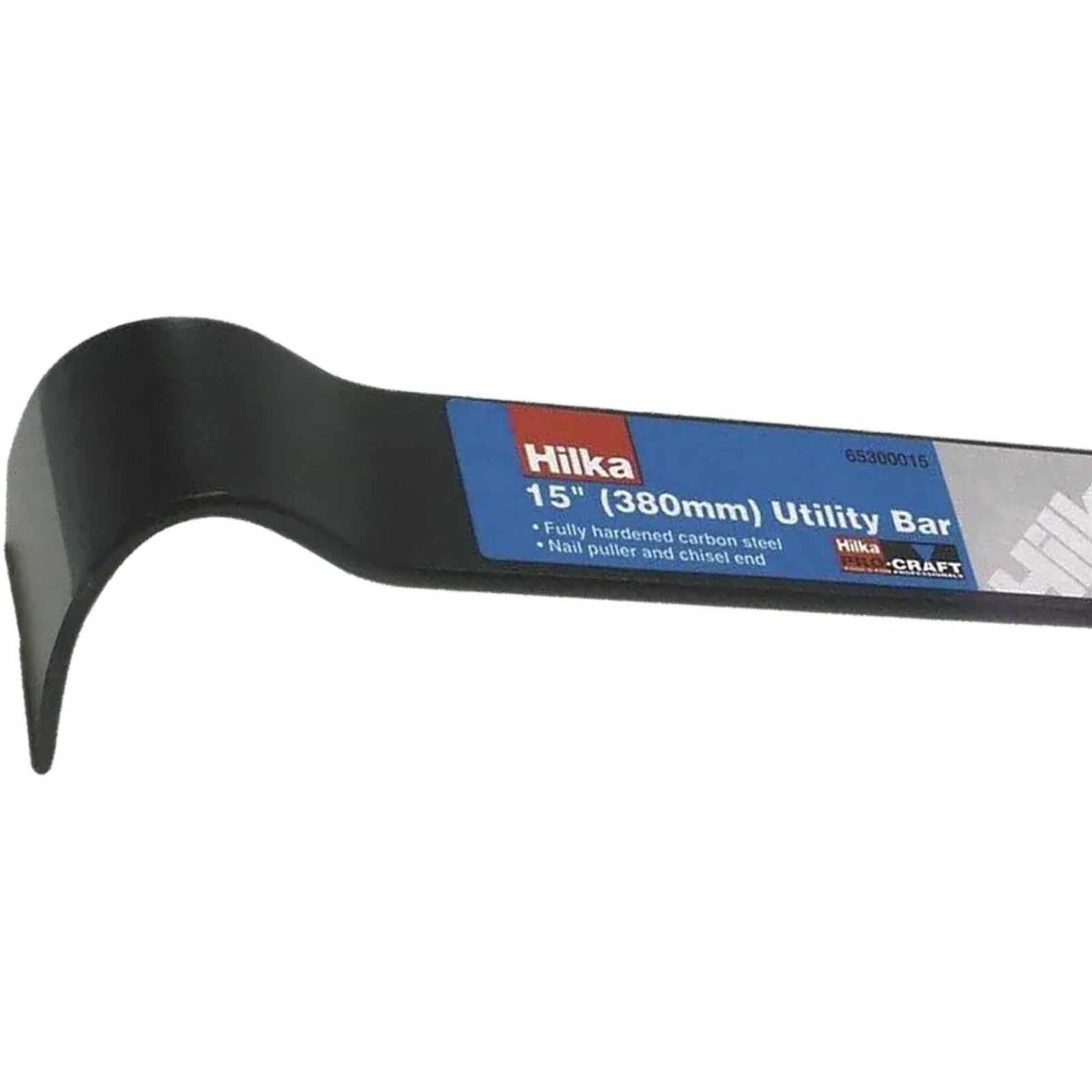 15" Flat Nail Pry Bar Utility Puller Crowbar Floorboards 380x35x6mm Lever Prise