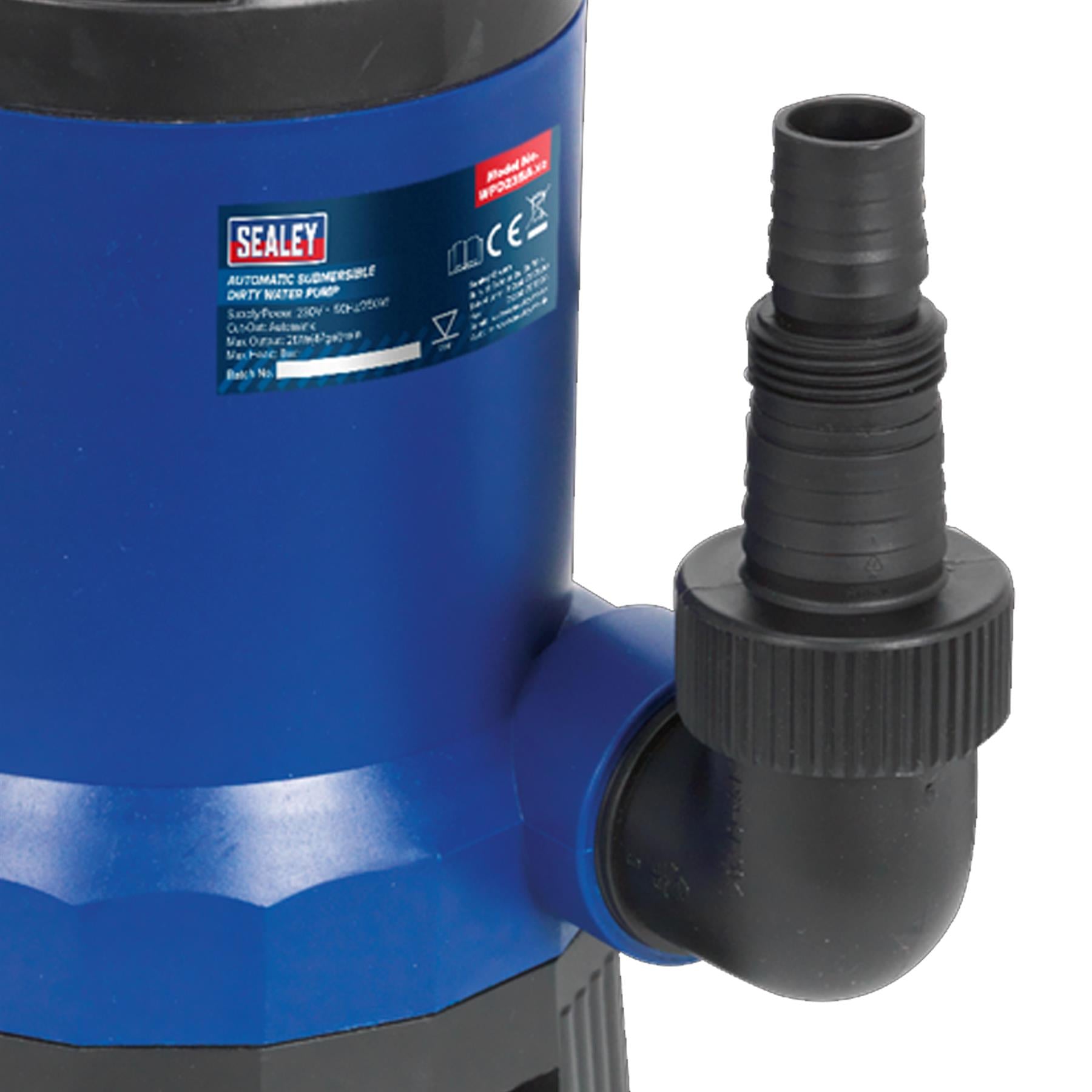 Submersible Dirty Water Pump Automatic 217L/min 230V Sealey