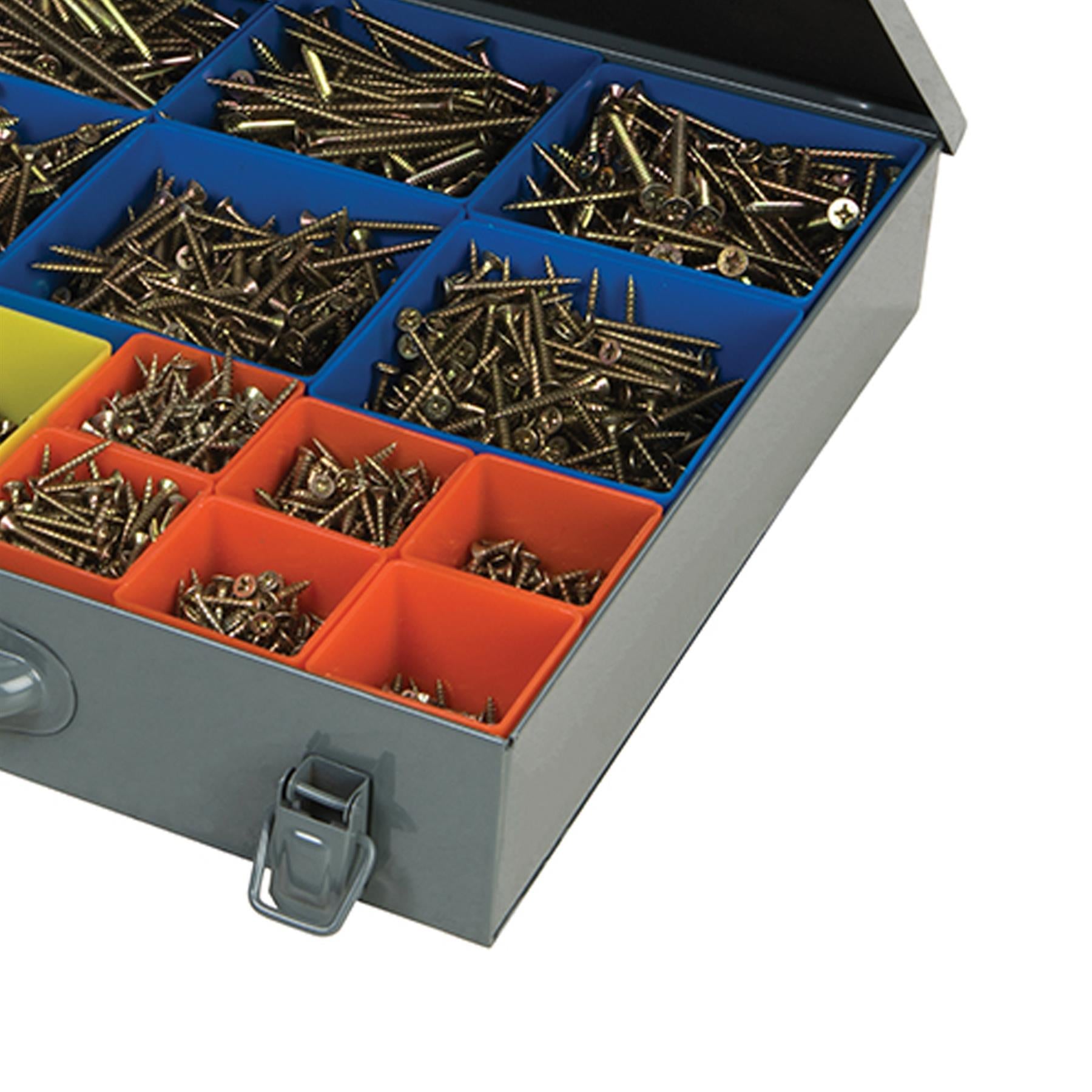 3400Pce Goldstar Countersink Screws Pack Zinc Passivated Corrosion Resistance