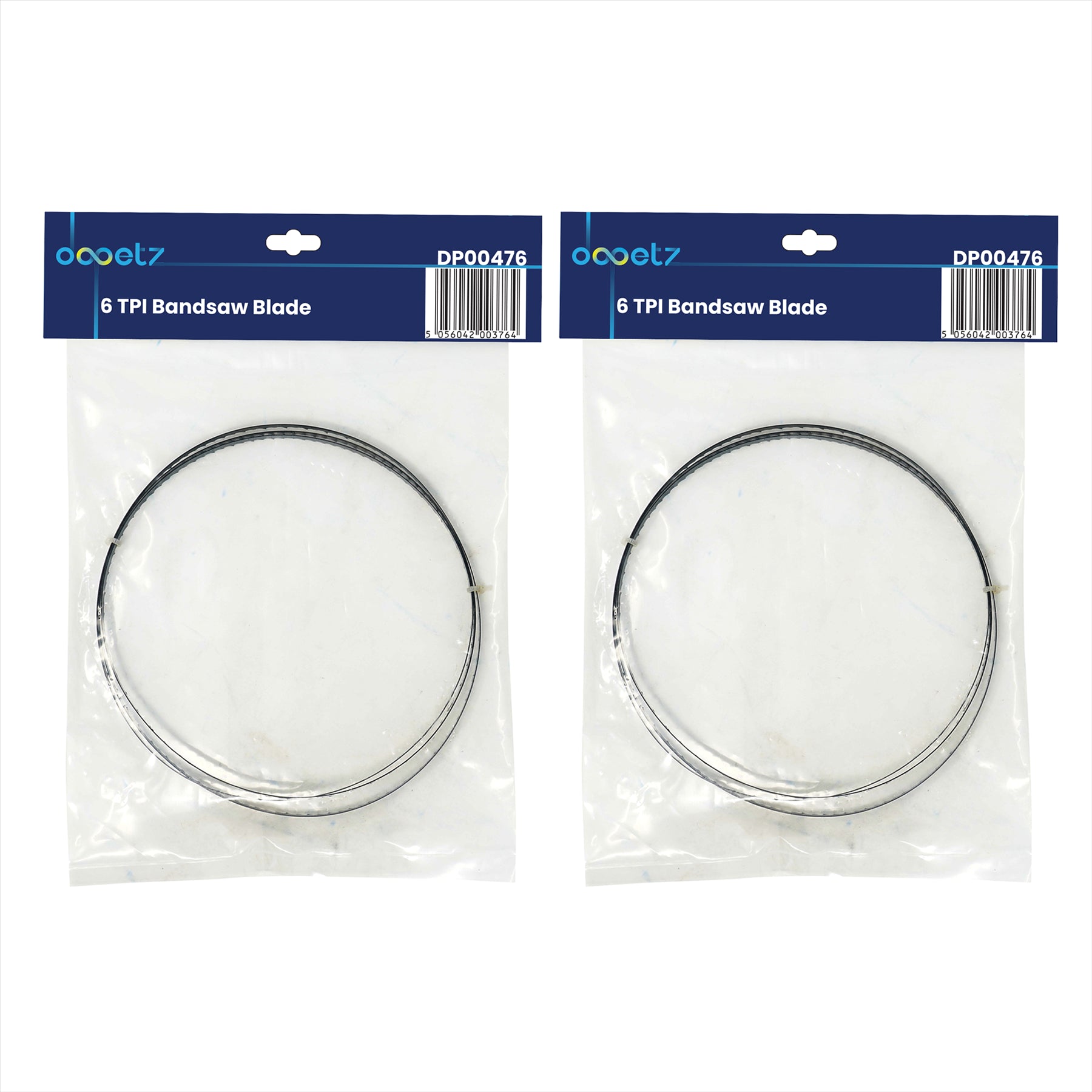 1425mm (56") Bandsaw Blades 6 Tpi For Cutting Metal Plastic Wood 2 Pack