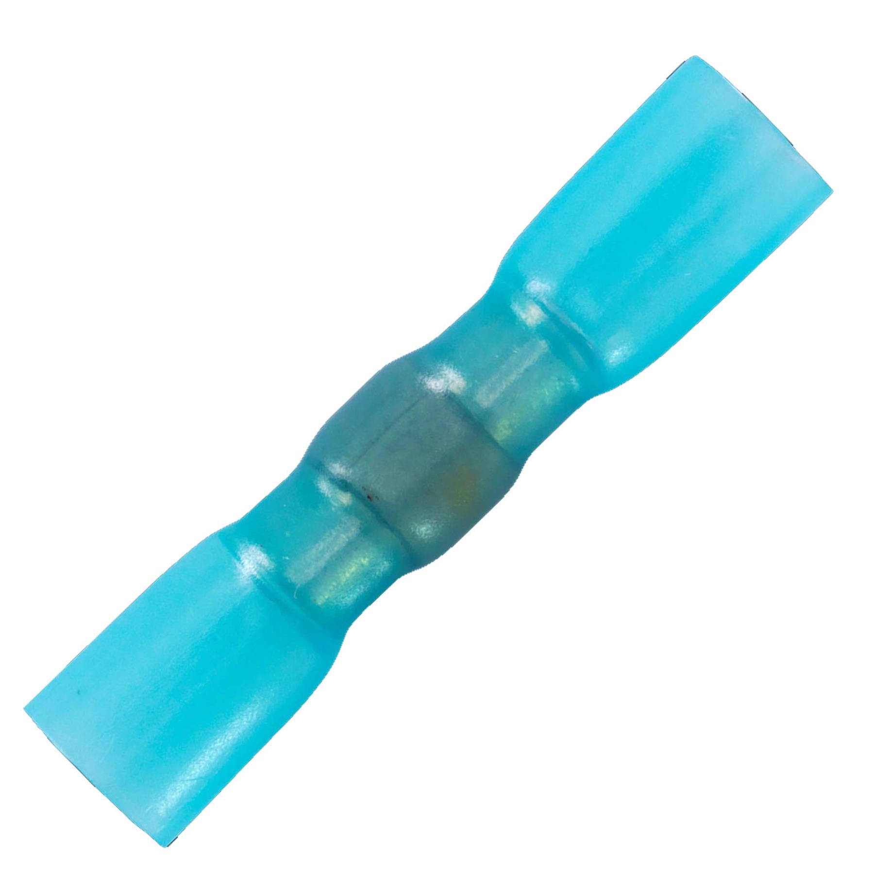 Sealey Heat Shrink Butt Connector with Crimp & Solder Blue Pk of 25