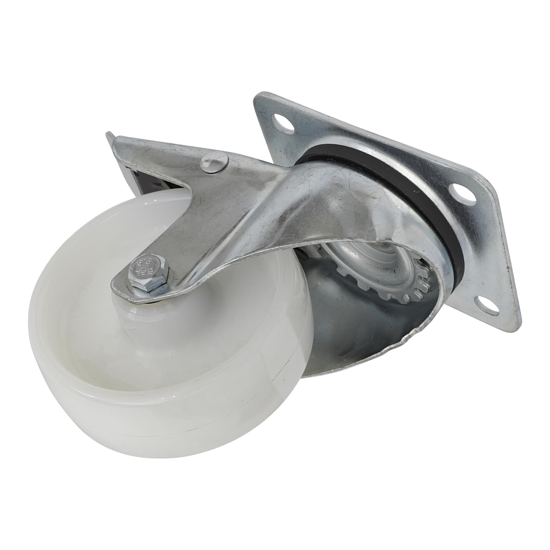 Sealey Castor Wheel Swivel Plate with Total Lock 100mm