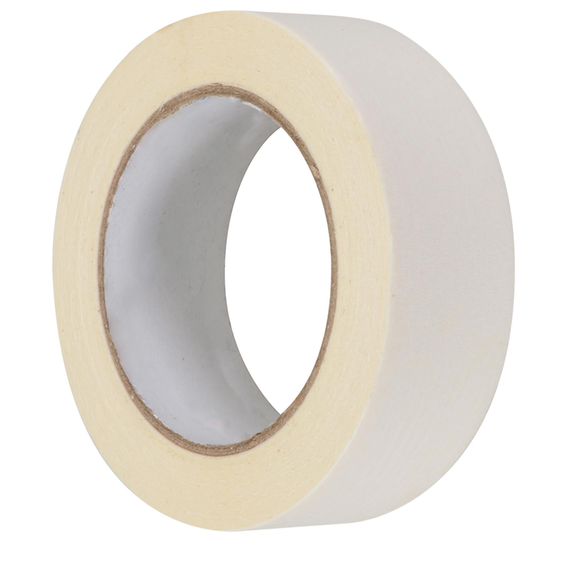 Low Tack Masking Tape - 38mm X 50m Crepe Paper With Low-Adhesion Rubber Adhesive