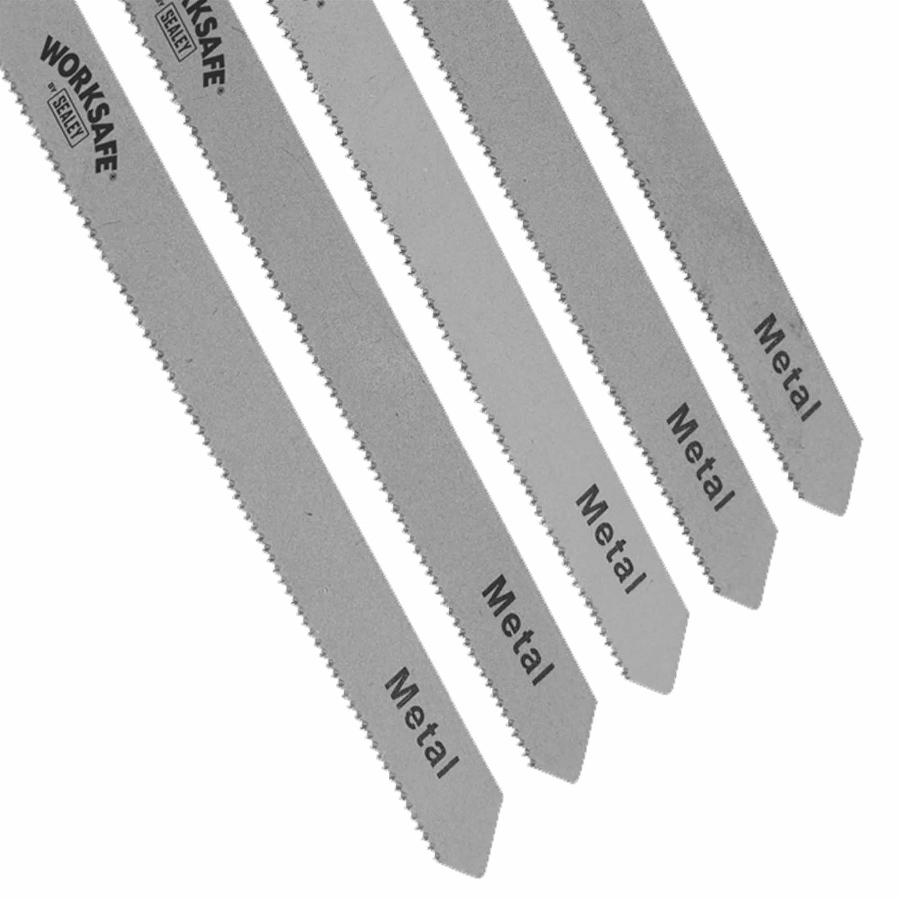 Jigsaw Blade 105mm 21tpi - Pack of 5. WJT318A. Sealey
