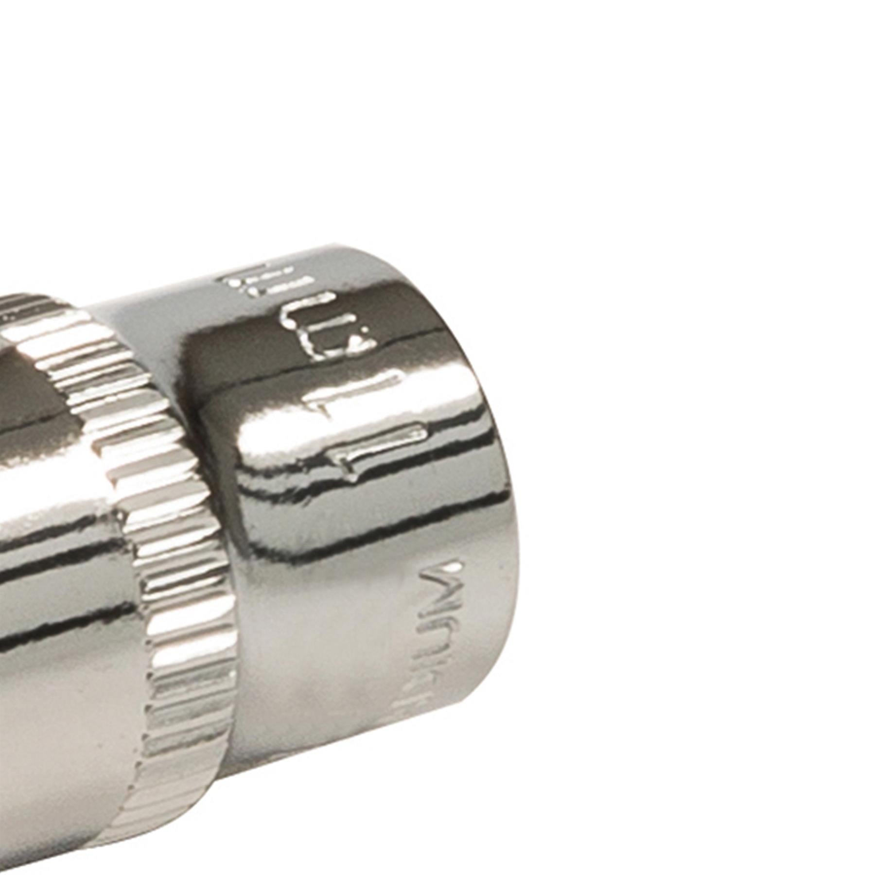 Quality Socket 1/4" Drive Metric Hex Square 11mm Individual Hex Polished Crv