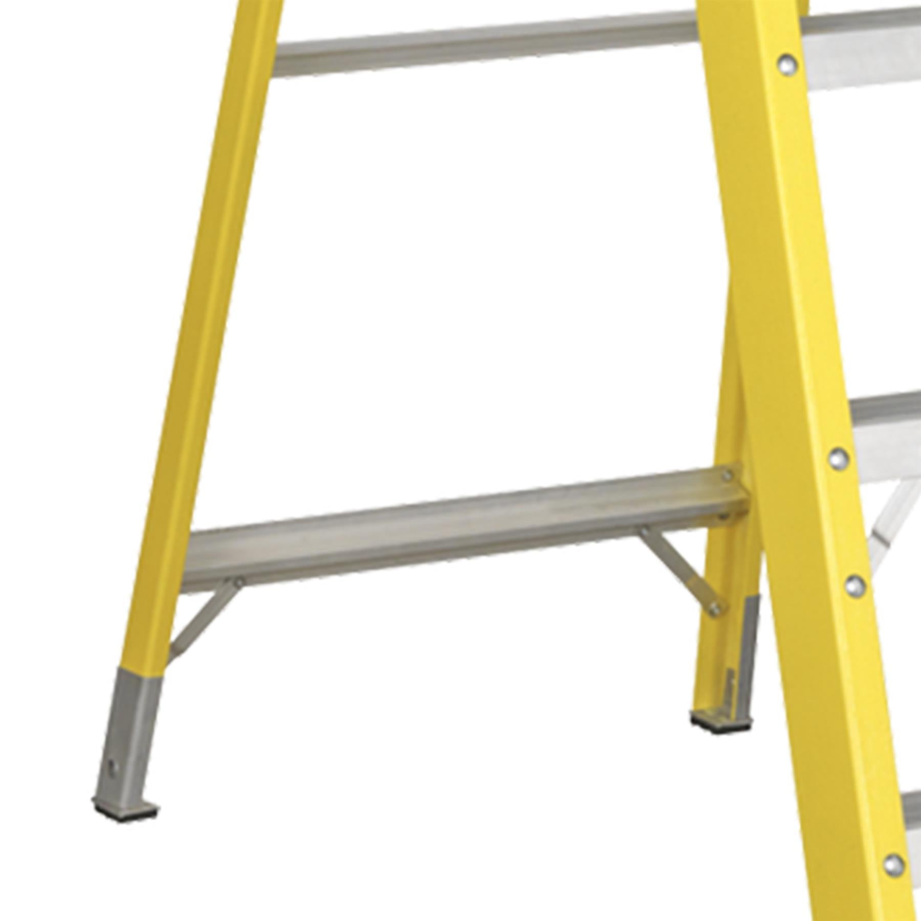 Sealey Fibreglass Step Ladder 6-Tread EN 131