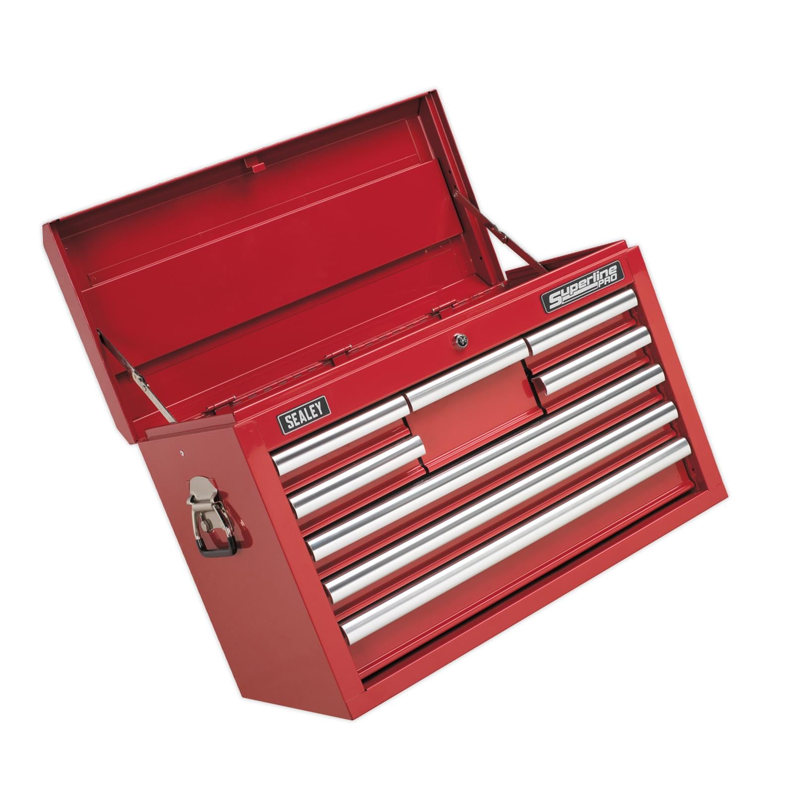 Sealey AP33089 Topchest 8 Drawer with Ball Bearing Slides - Red