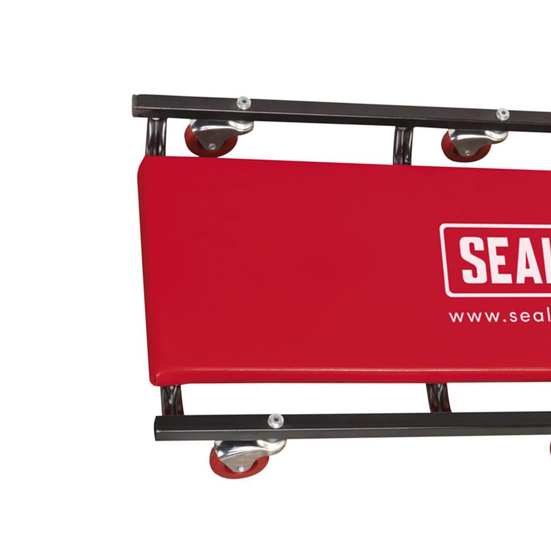 Sealey Creeper 36" with Steel Frame & 6 Wheels American Style