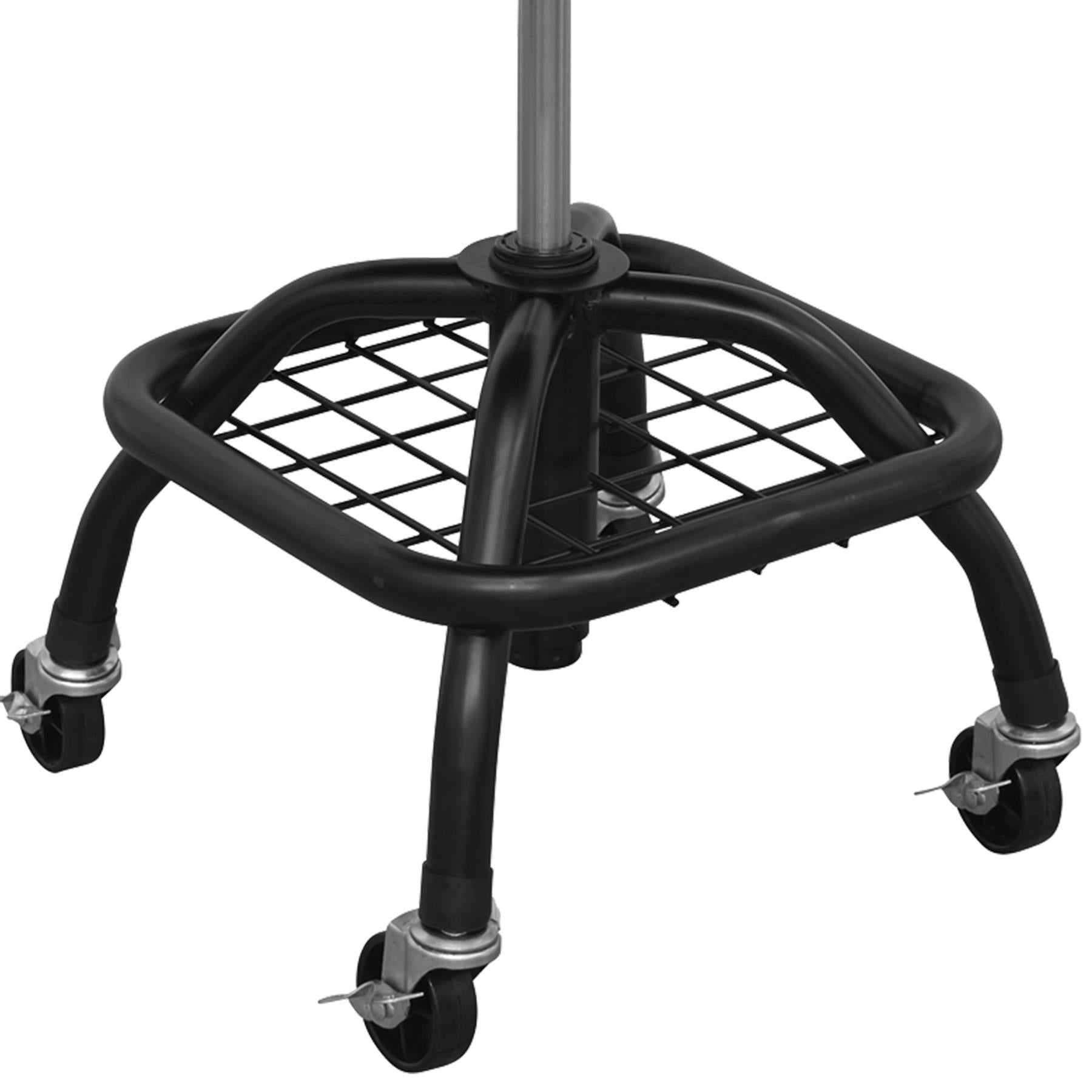 Sealey Creeper Stool Pneumatic w/ Adj. Ht. Swivel Seat & Back Rest