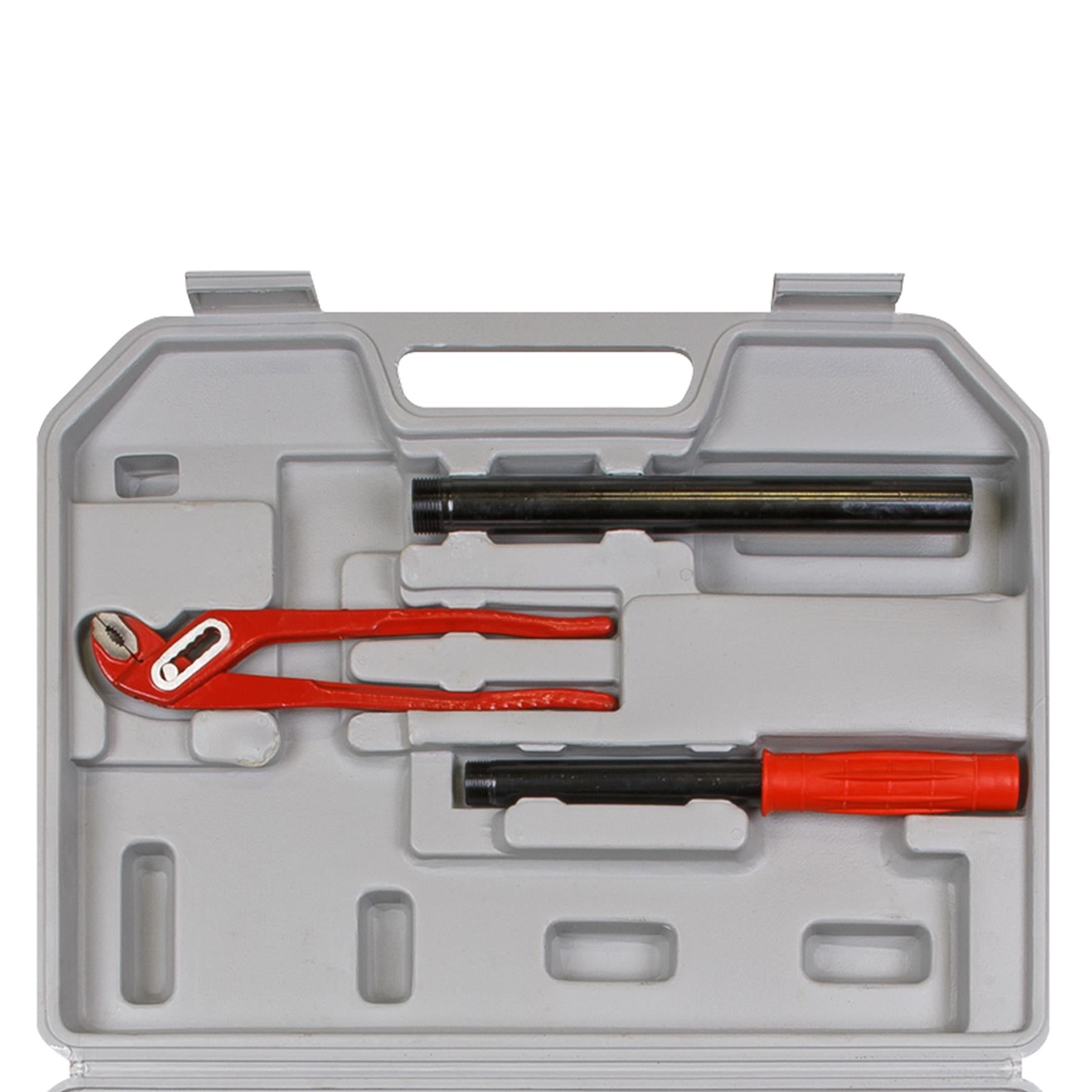 Sealey Pipe Threading Kit 1/4" - 1-1/4"BSPT Lightweight Fast Interchange