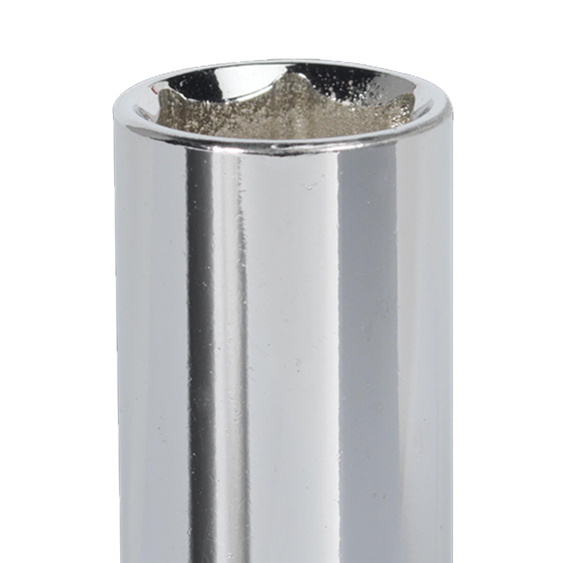 Sealey WallDrive Socket 16mm Deep 1/2"Sq Drive Fully Polished