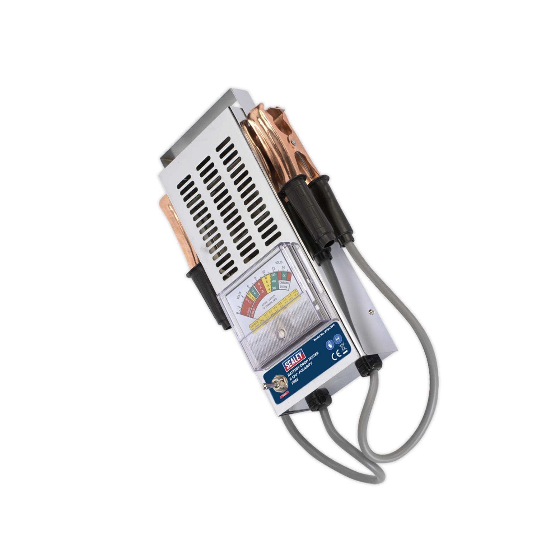 Sealey Professional Battery Drop Tester 6/12V - Polarity Free