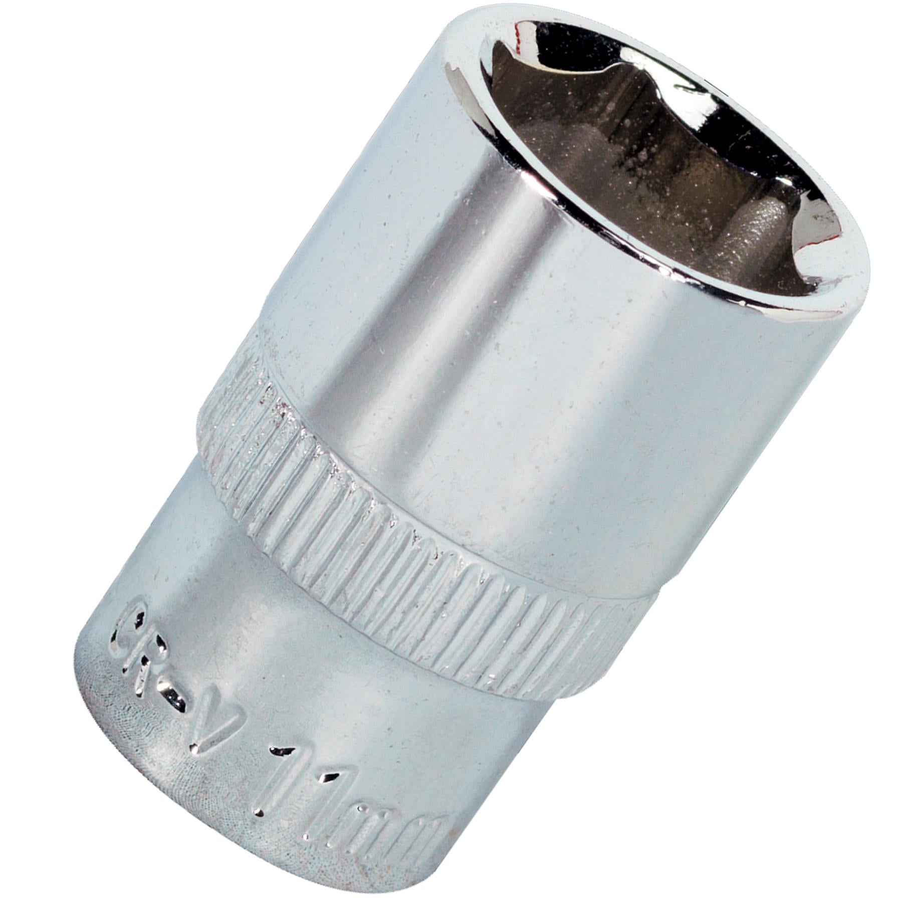 Sealey WallDrive Socket 11mm 1/4"Sq Drive Fully Polished