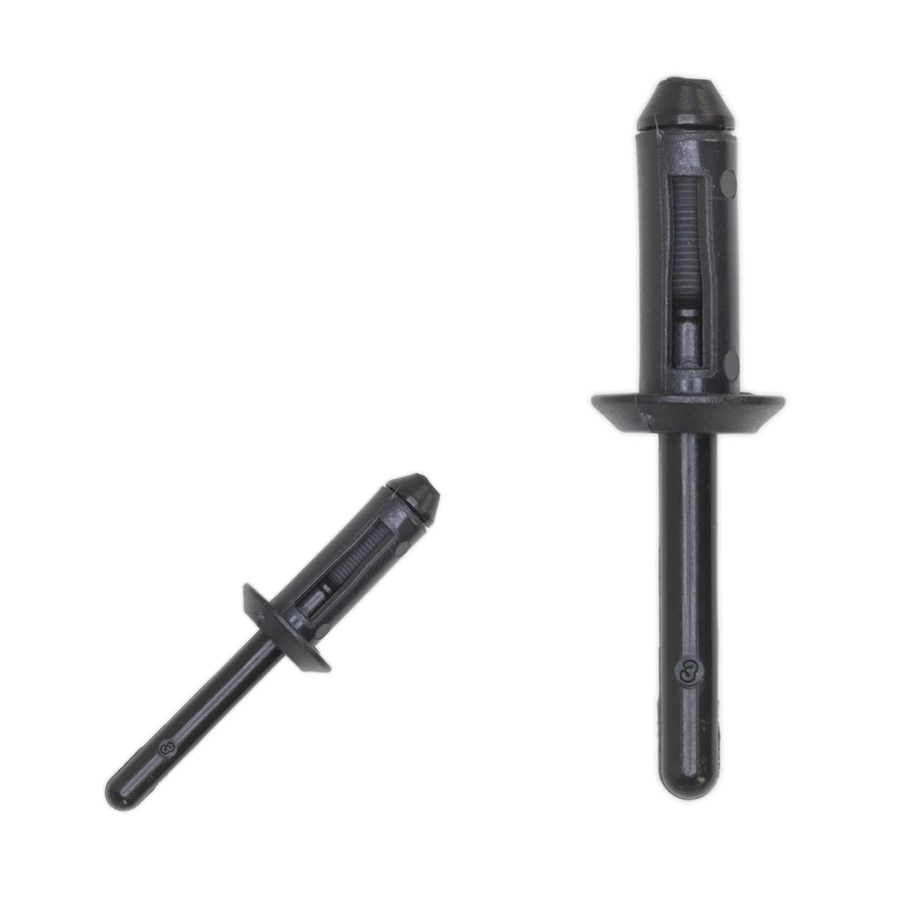 Sealey Plastic Rivet 6.3 x 25.2mm Pack of 50