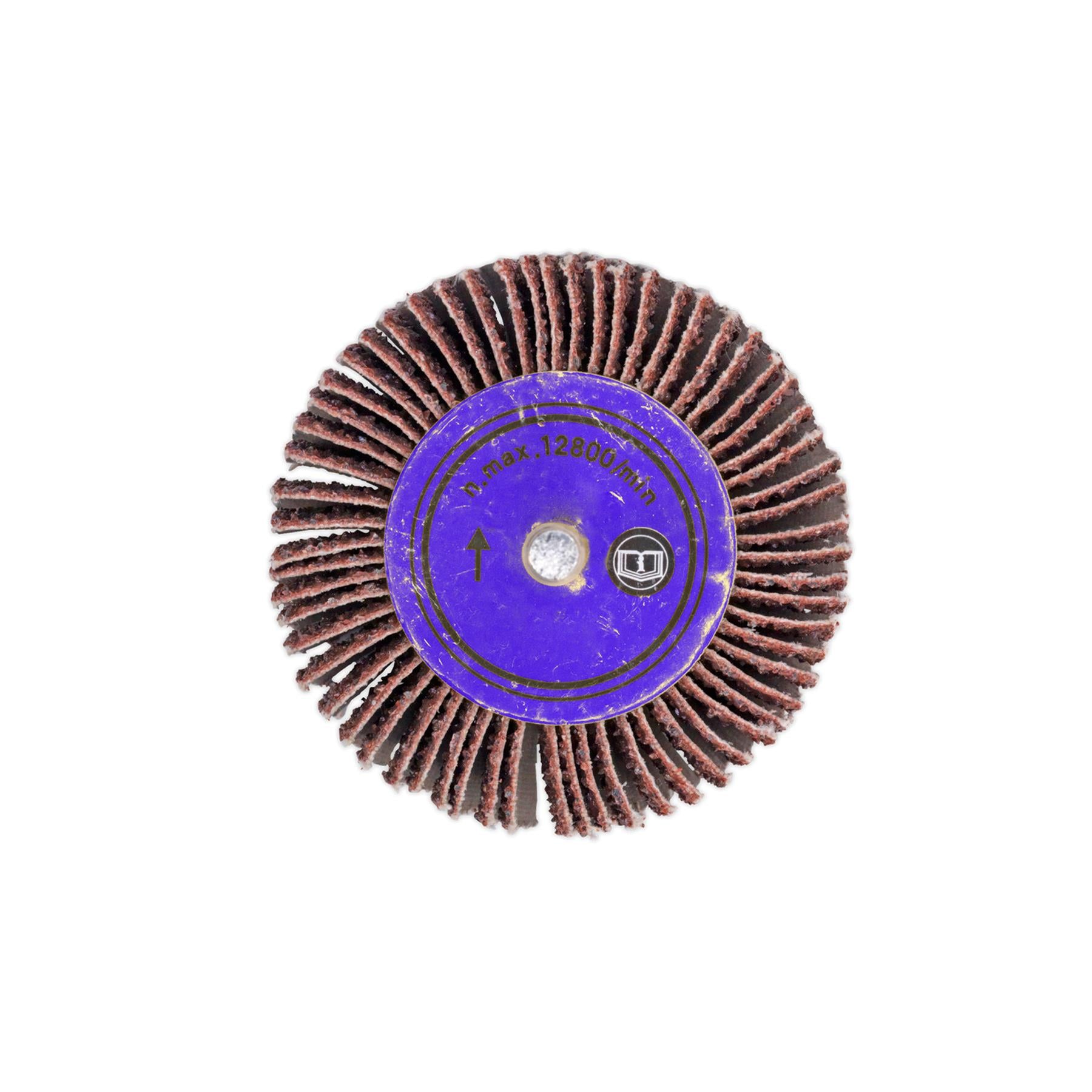 Sealey Flap Wheel Ø25 x 10mm 6mm Shaft 80Grit