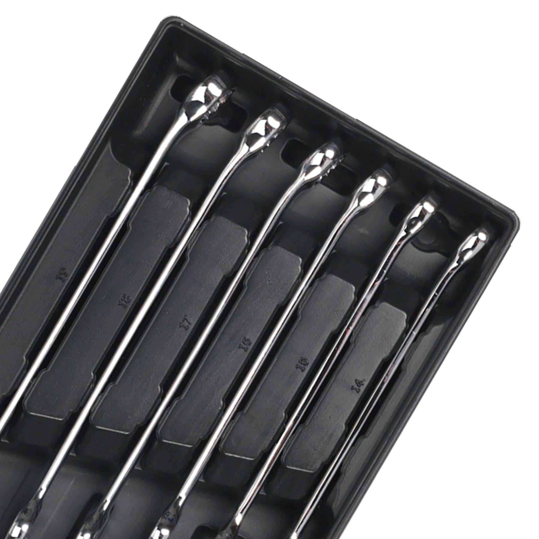 Sealey Tool Tray with Combination Spanner Set 13pc Metric