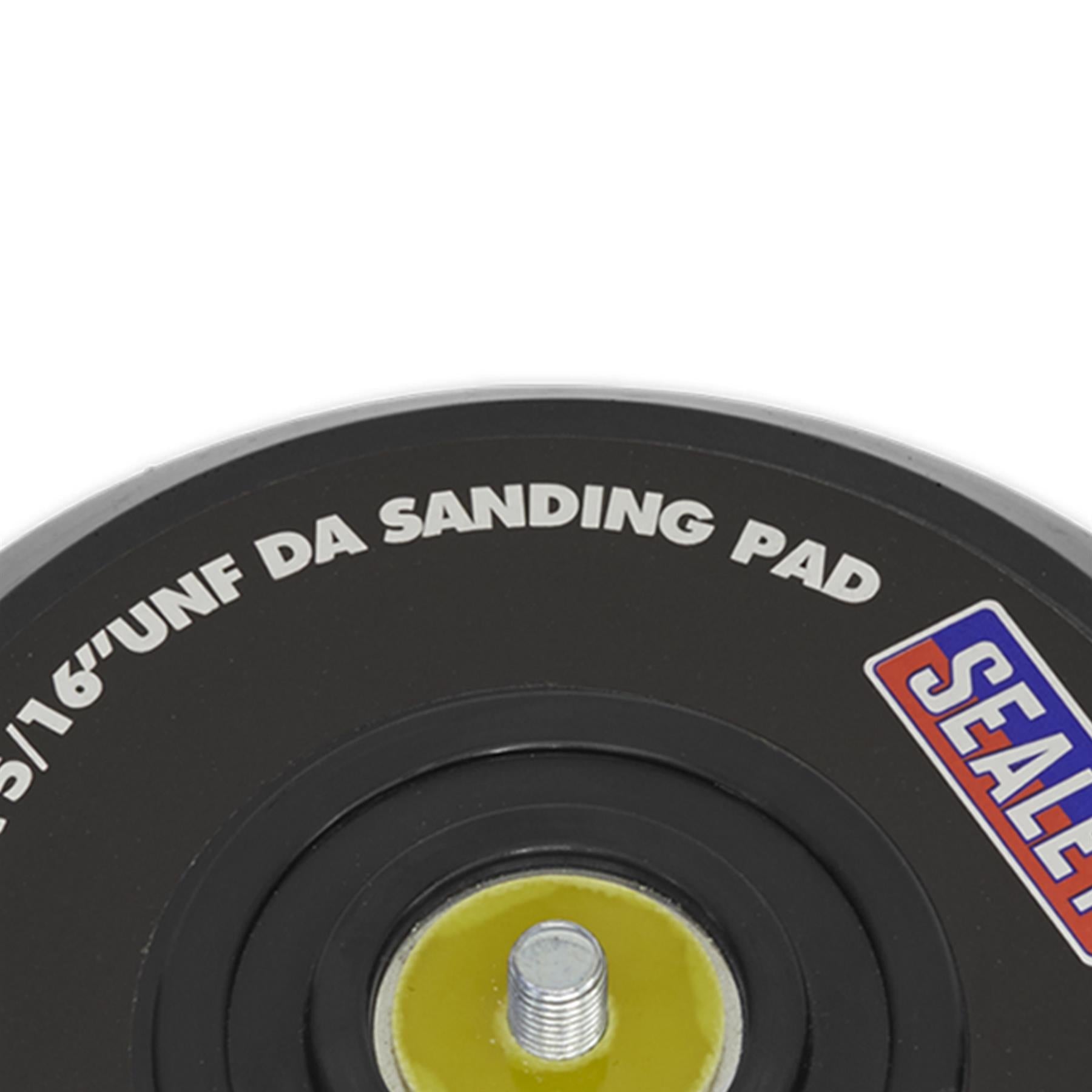 DA Backing Pad for Stick-On Discs 145mm5/16"UNF. Sealey