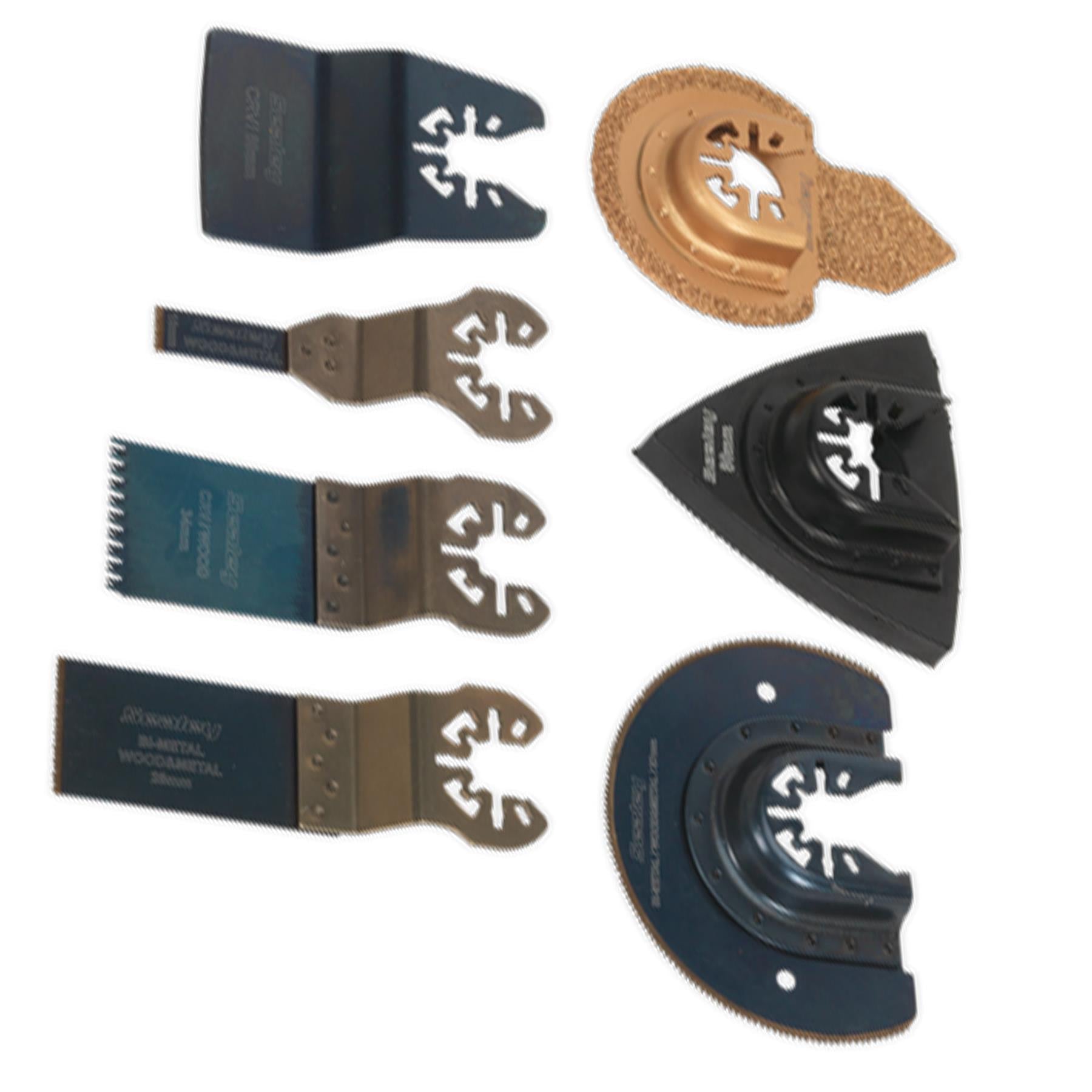 Sealey Multi-Tool All-Purpose Blade Set 7pc