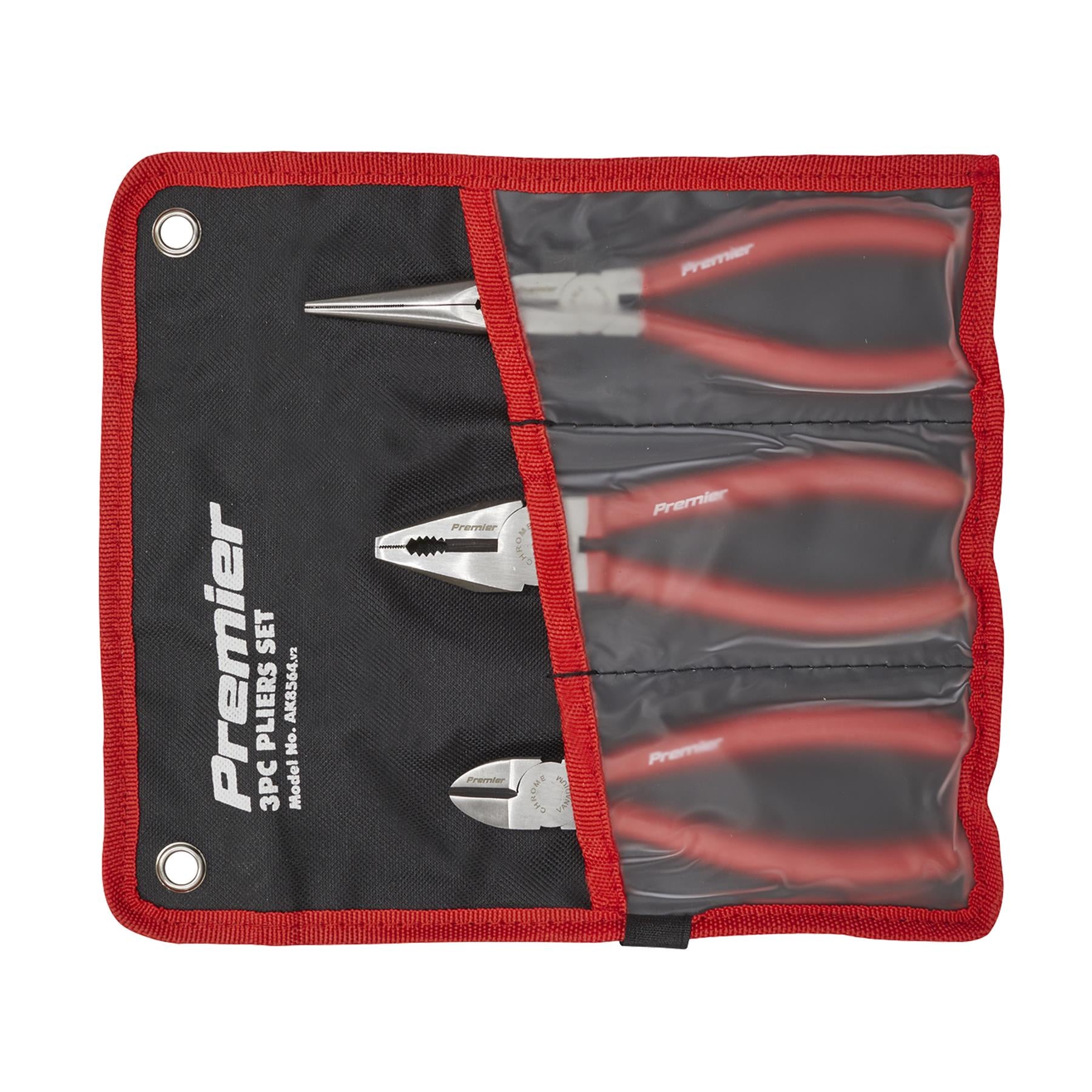 Sealey Pliers Set 3pc