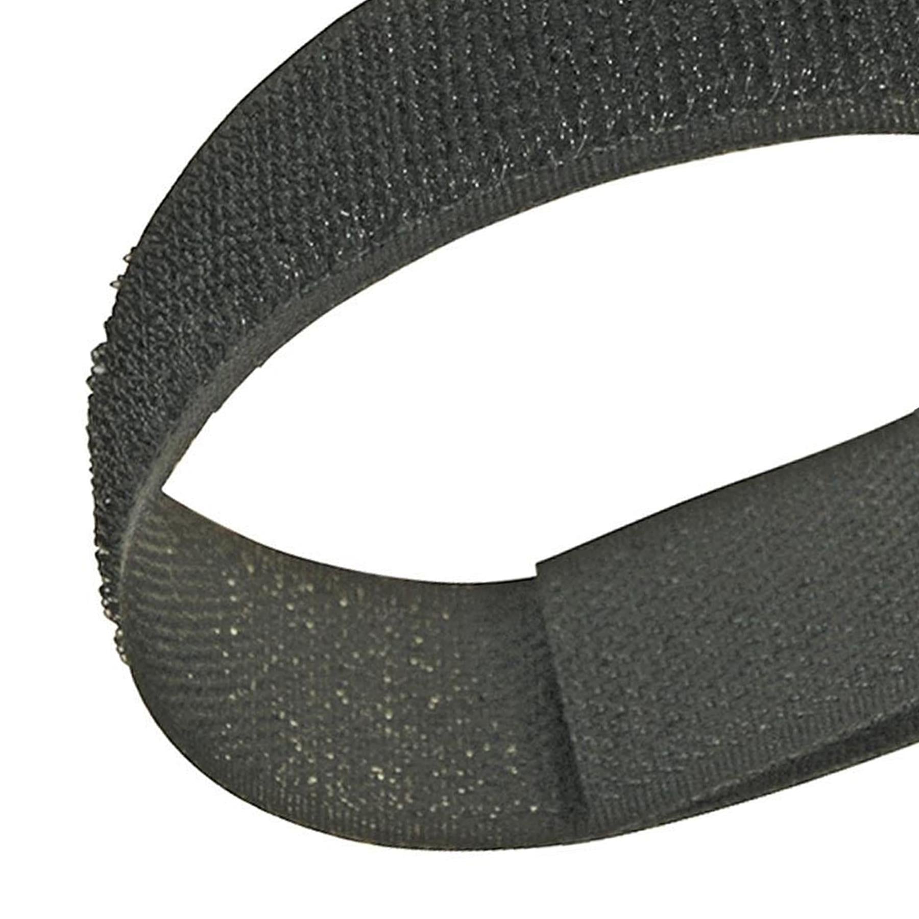 Hook and Loop 150mm Black Nylon strap strapping Cable Ties with buckle Band luggage Strap