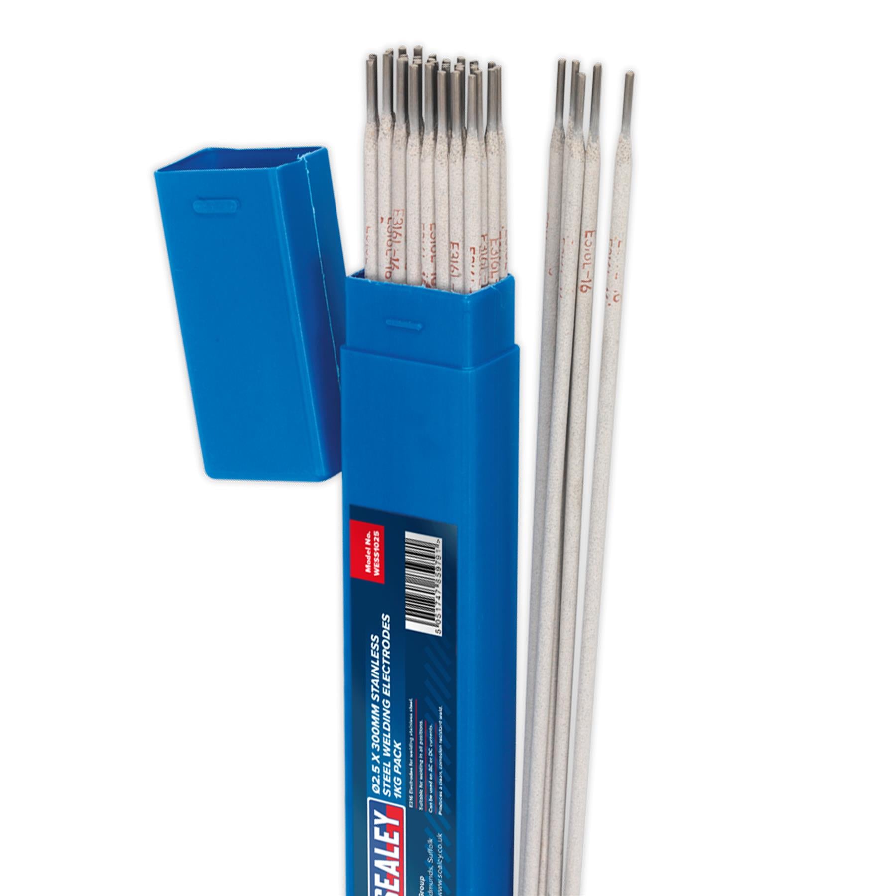 Welding Electrodes Stainless Steel 2.5 x 300mm 1kg Pack - WESS1025 Sealey